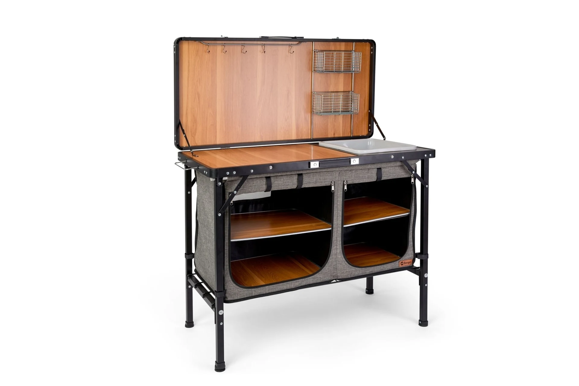 Boîte de cuisine Camplife Capri Deluxe avec couvercle