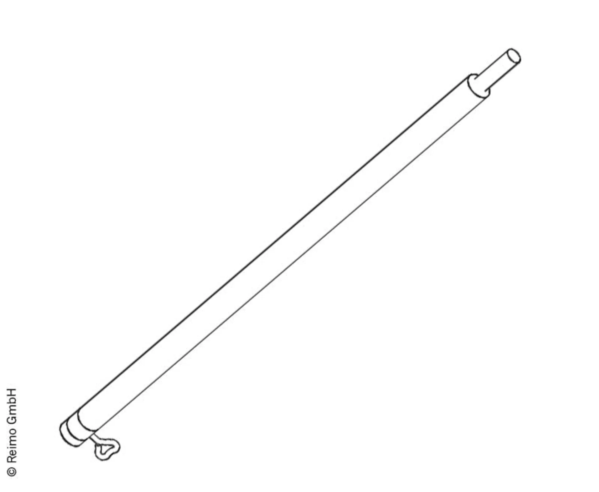 Verlänger.RohrAlu 1,0m 2S Verlänger.RohrAlu 1,0m 2S