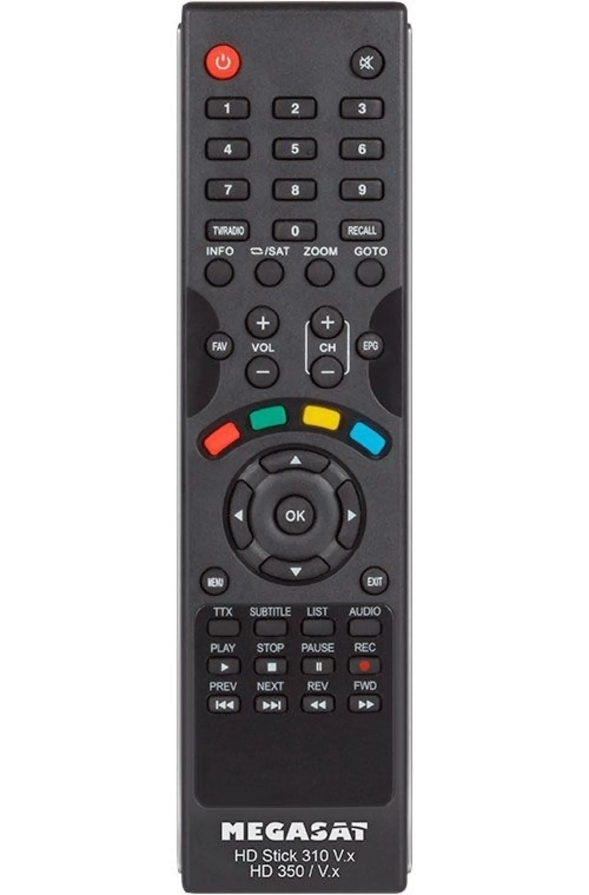 Récepteur satellite HD Megasat HD350