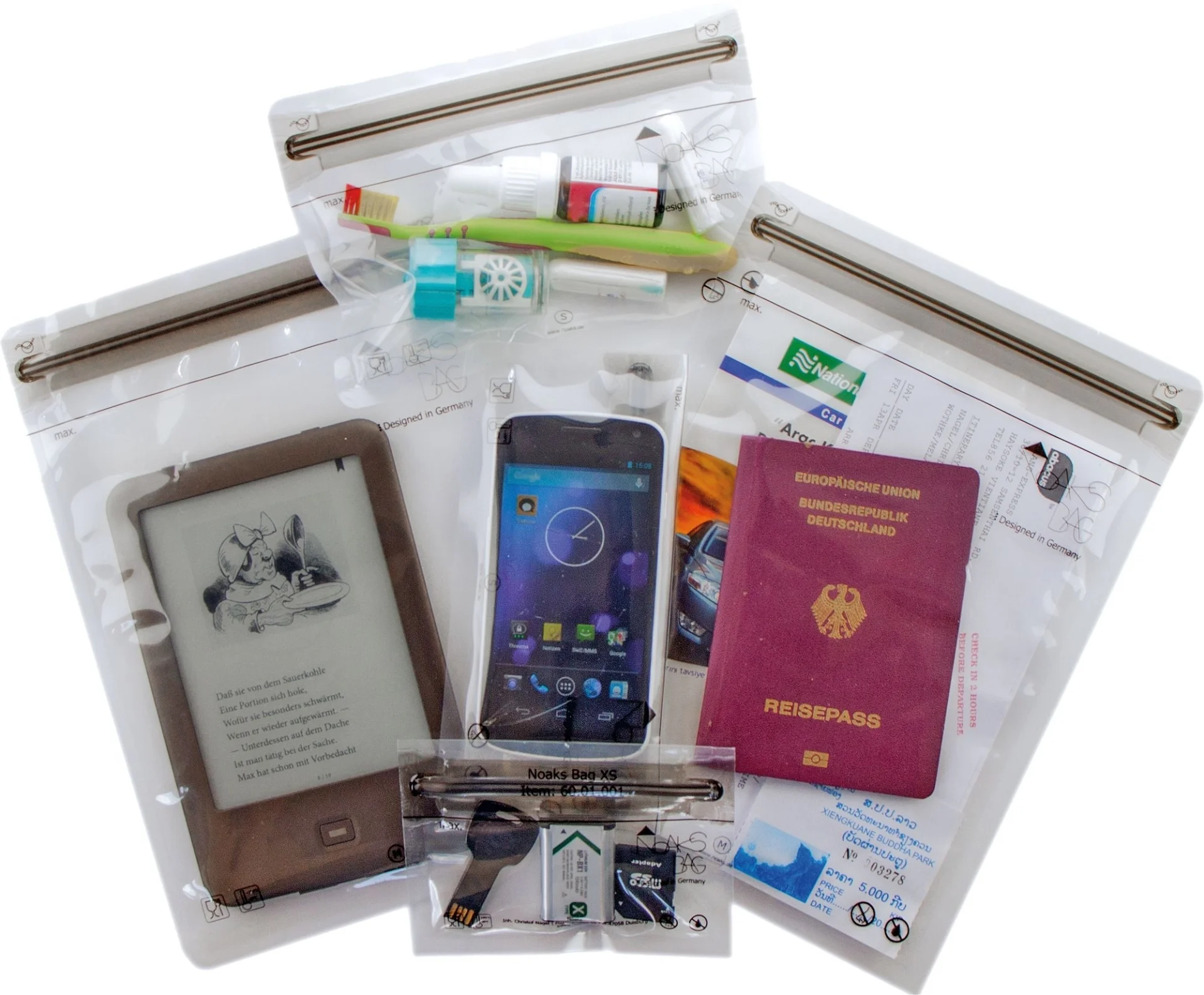 Noaks Bag Smart Set, 3 Größen 5 Stück