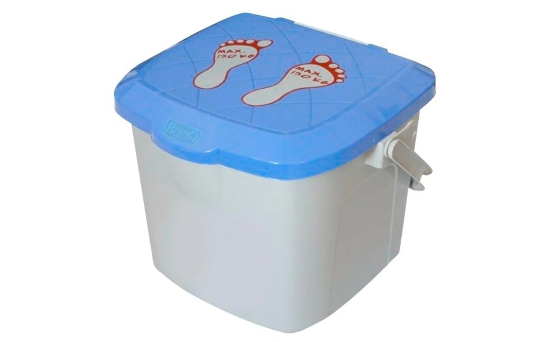 BranQ seau tabouret Seau universel bleu 22 litres