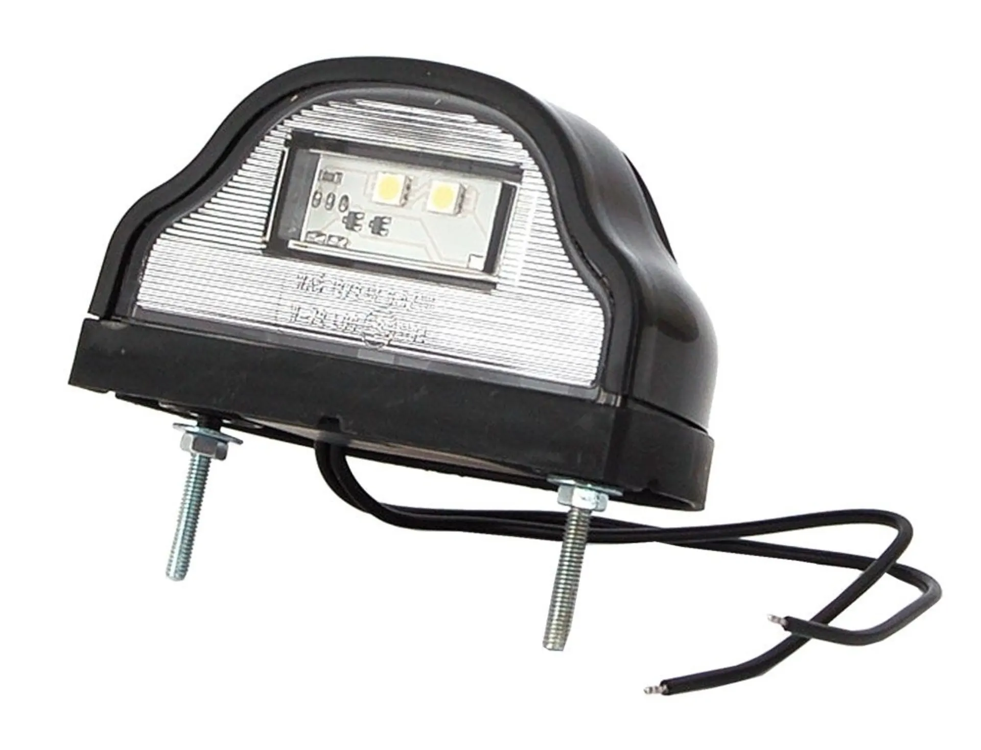 WAS - Lampe LED pour plaque d'immatriculation 12/24 V