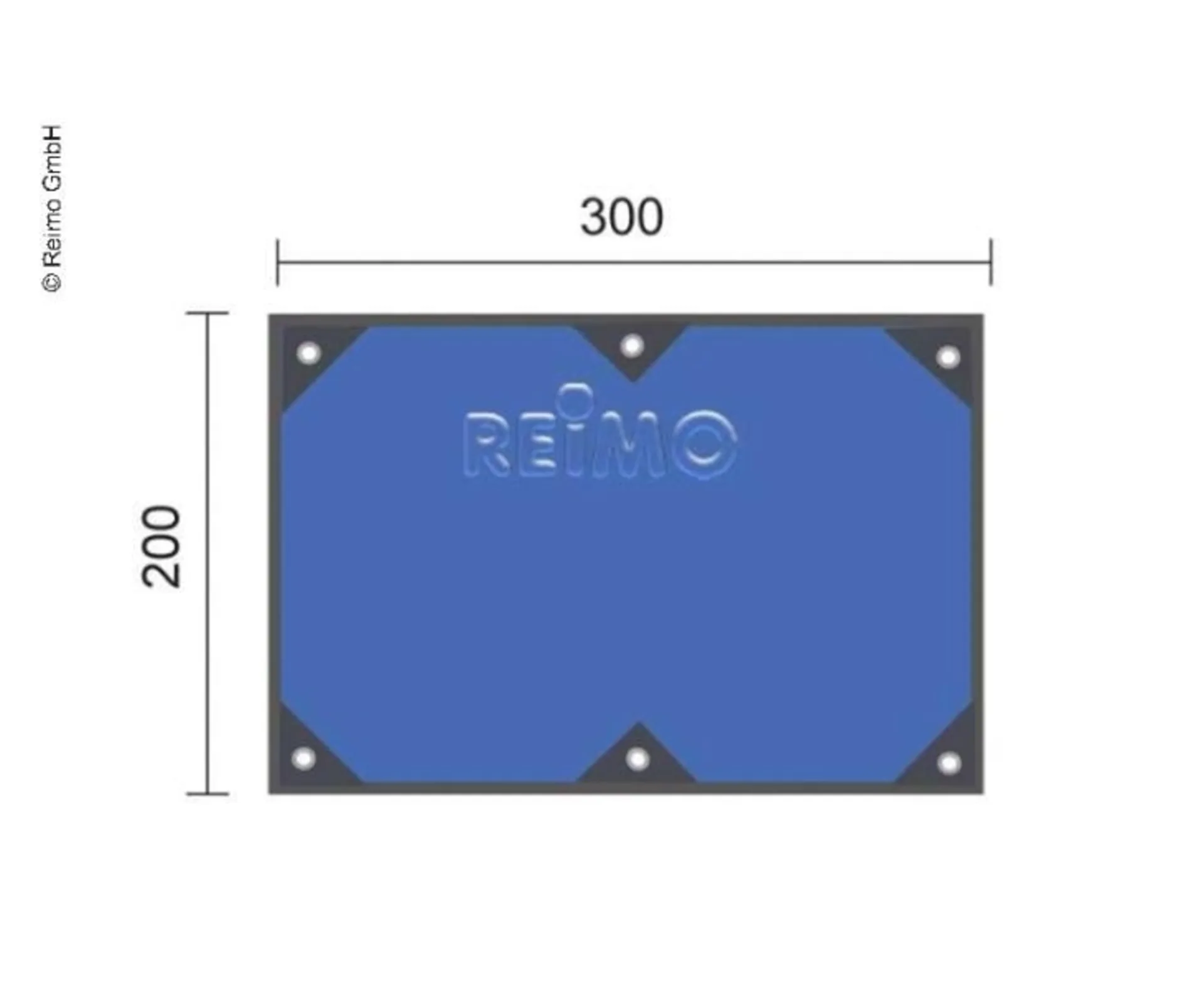 Tarp Maui Sonnensegel 3x3m