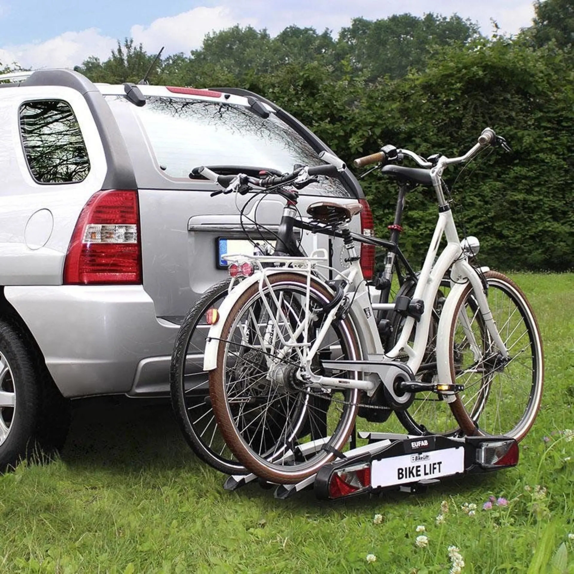 Eufab Bike Lift Fahrradträger für 2 Fahrräder