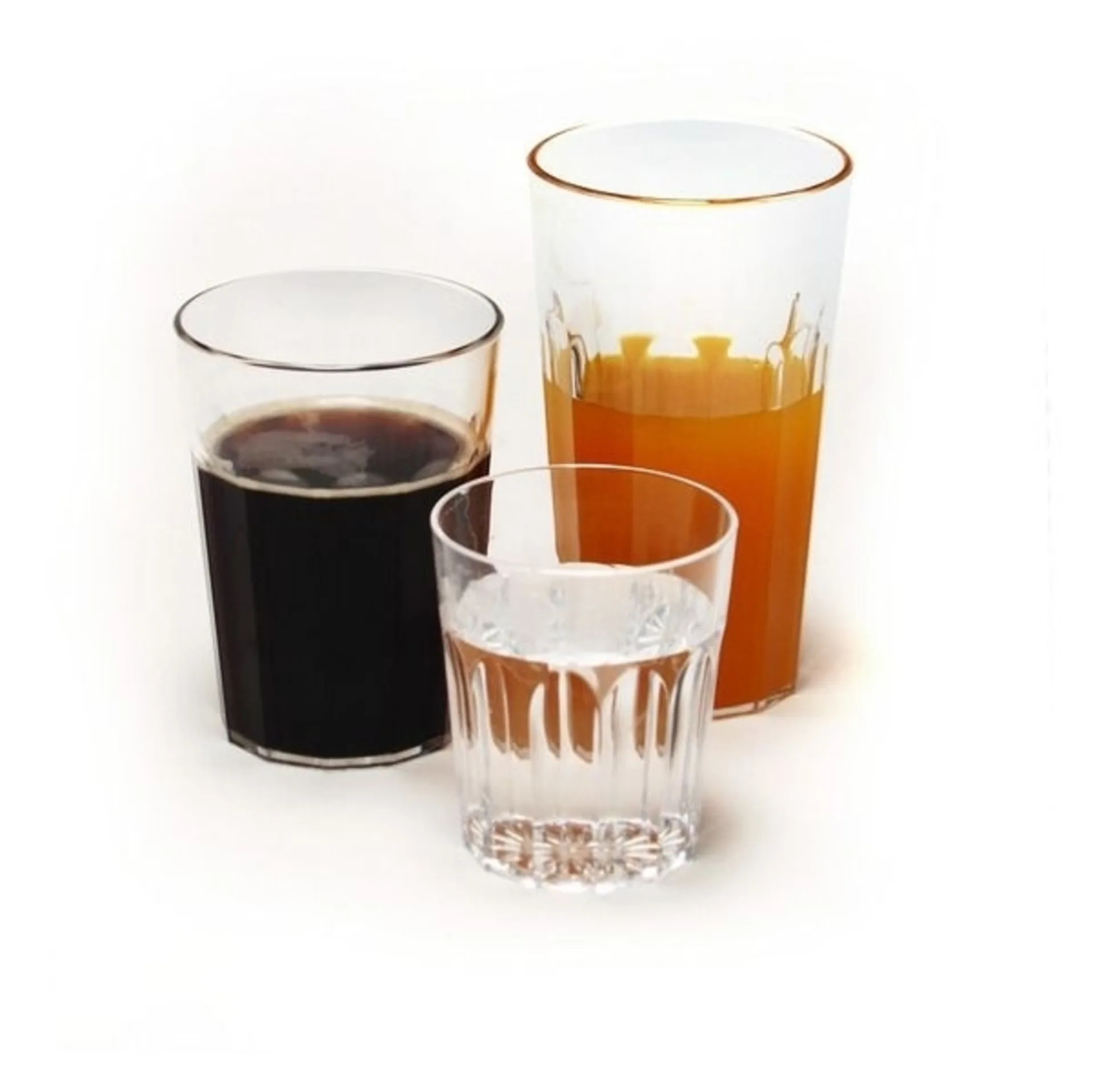 Gobelet Camp4 en polycarbonate avec verres à facettes, 450ml, Ø9 x H12 cm