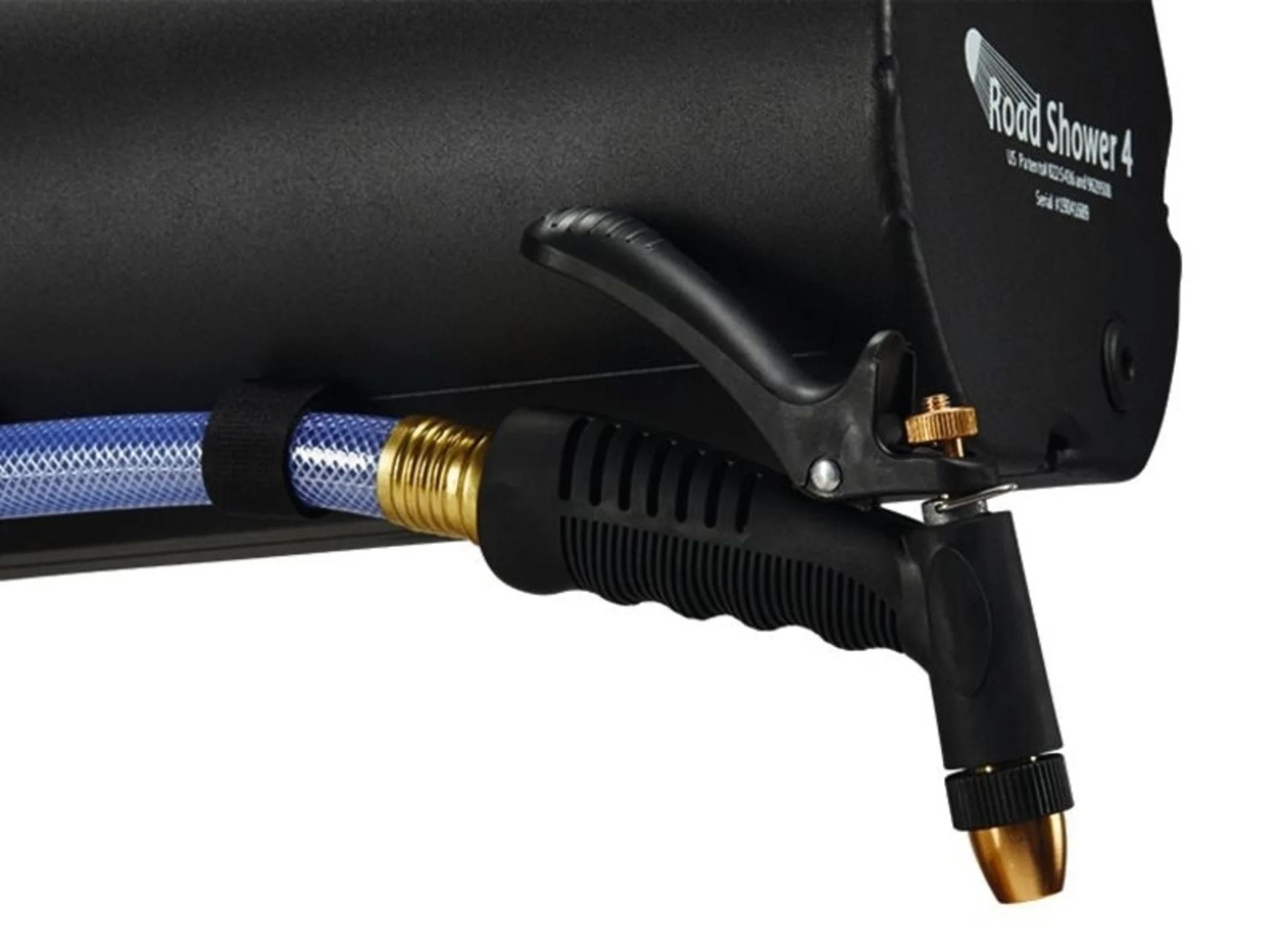 Douche solaire en aluminium à fixer sur les barres de toit - RoadShower MD 7 gallons