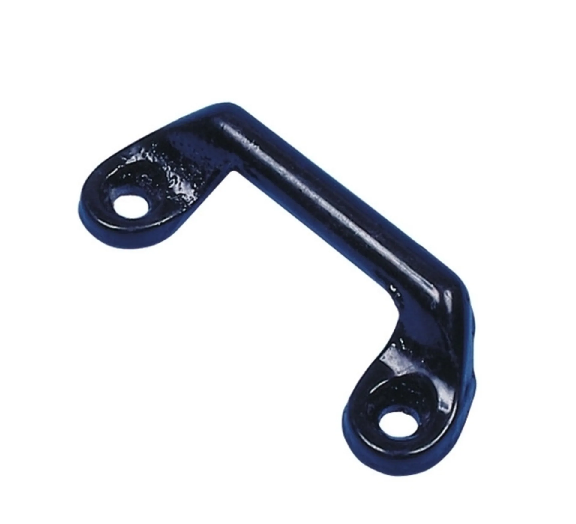 Etrier de fermeture en métal noir Distance entre les trous 53mm, l