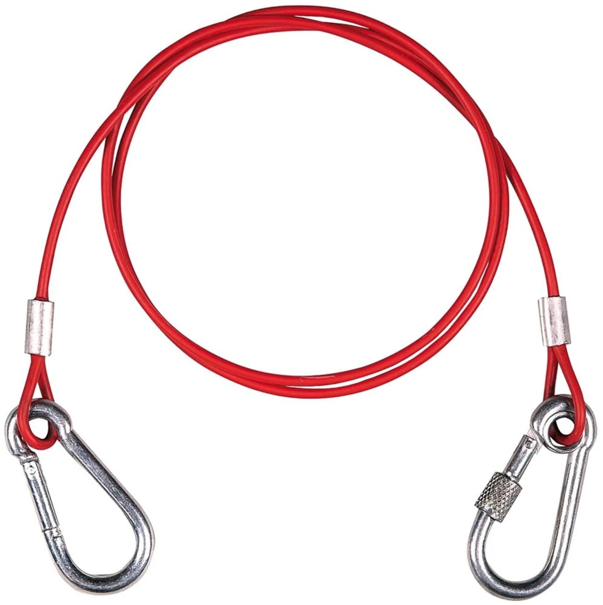 Abrissleine mit Karabinerhaken für Anhänger Länge: 1’000 mm