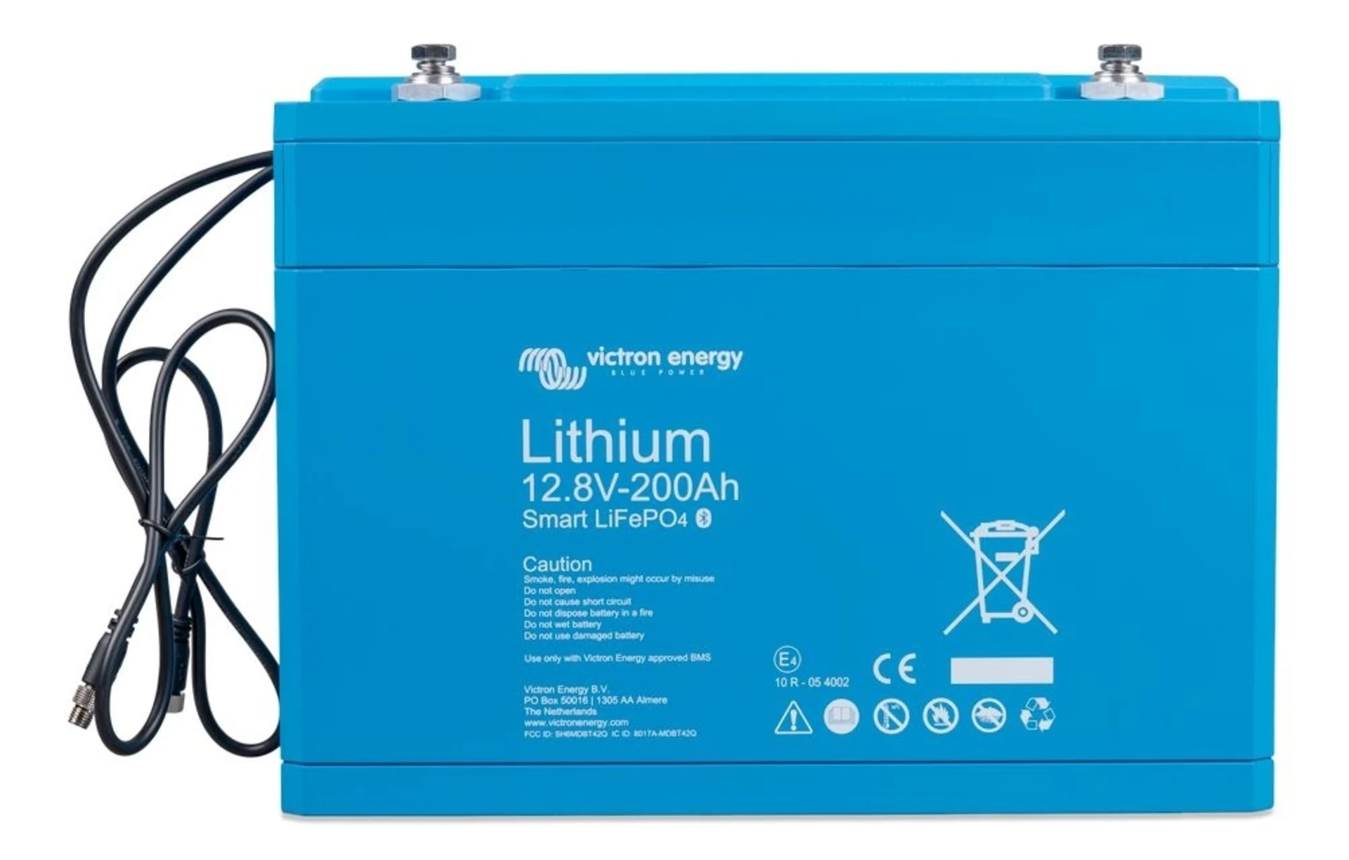 Victron - LiFePO4 Lithium-Batterie 12 V 200 Ah 237 x 231 x 152 mm, benötigt ext. BMS Victron - LiFePO4 Lithium-Batterie 12 V 200 Ah 237 x 231 x 152 mm, benötigt ext. BMS