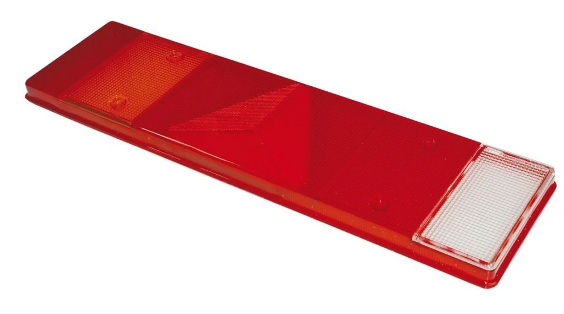 Verre de rechange droit avec triangle