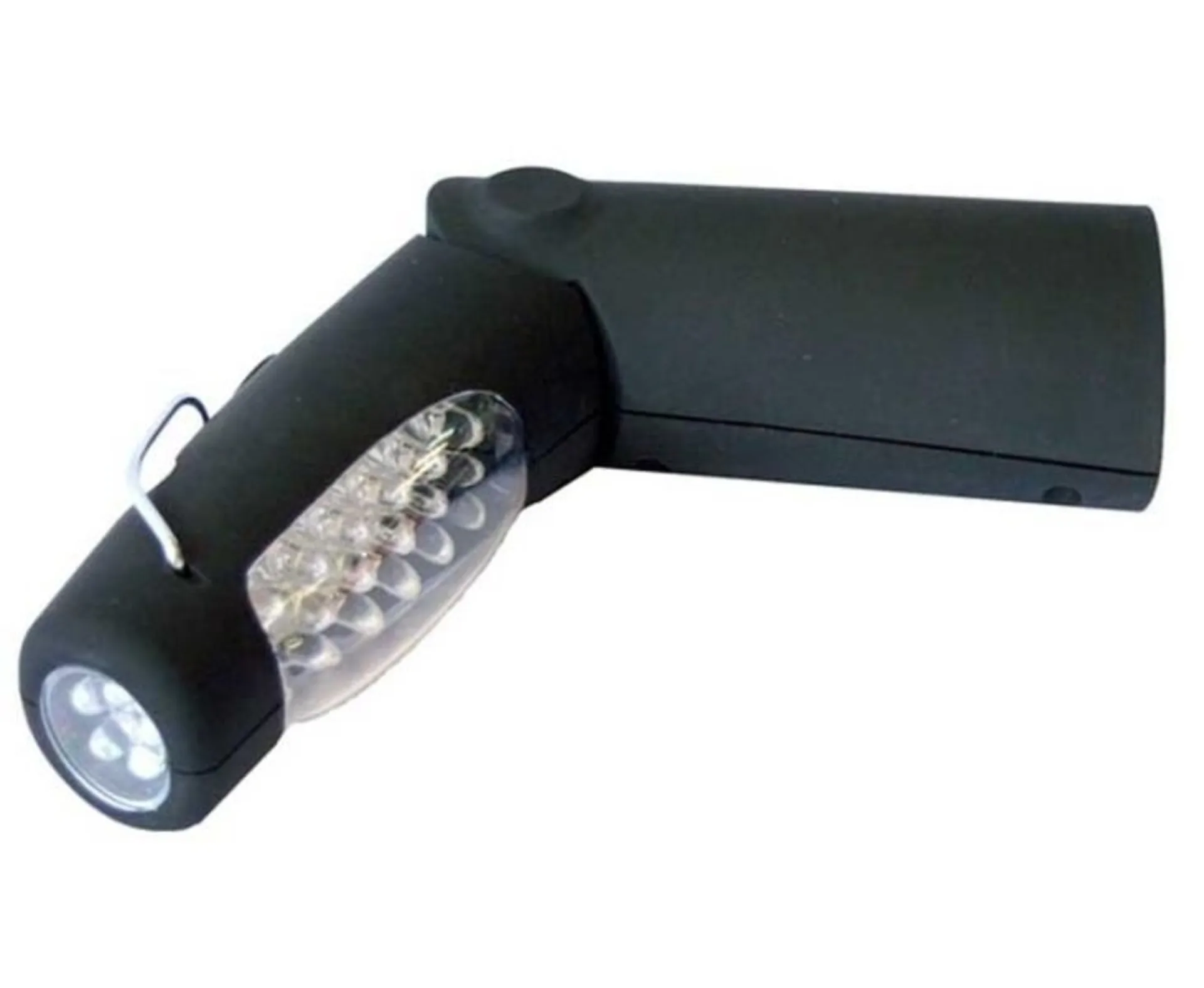 Carbest LED Taschenlampe und Arbeitsleuchte mit Akku und 230V-Ladegerät