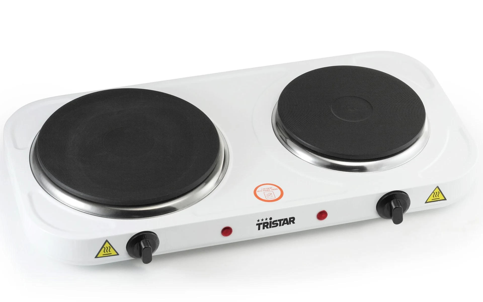 Tristar Doppelkochplatte weiß 2500 W
