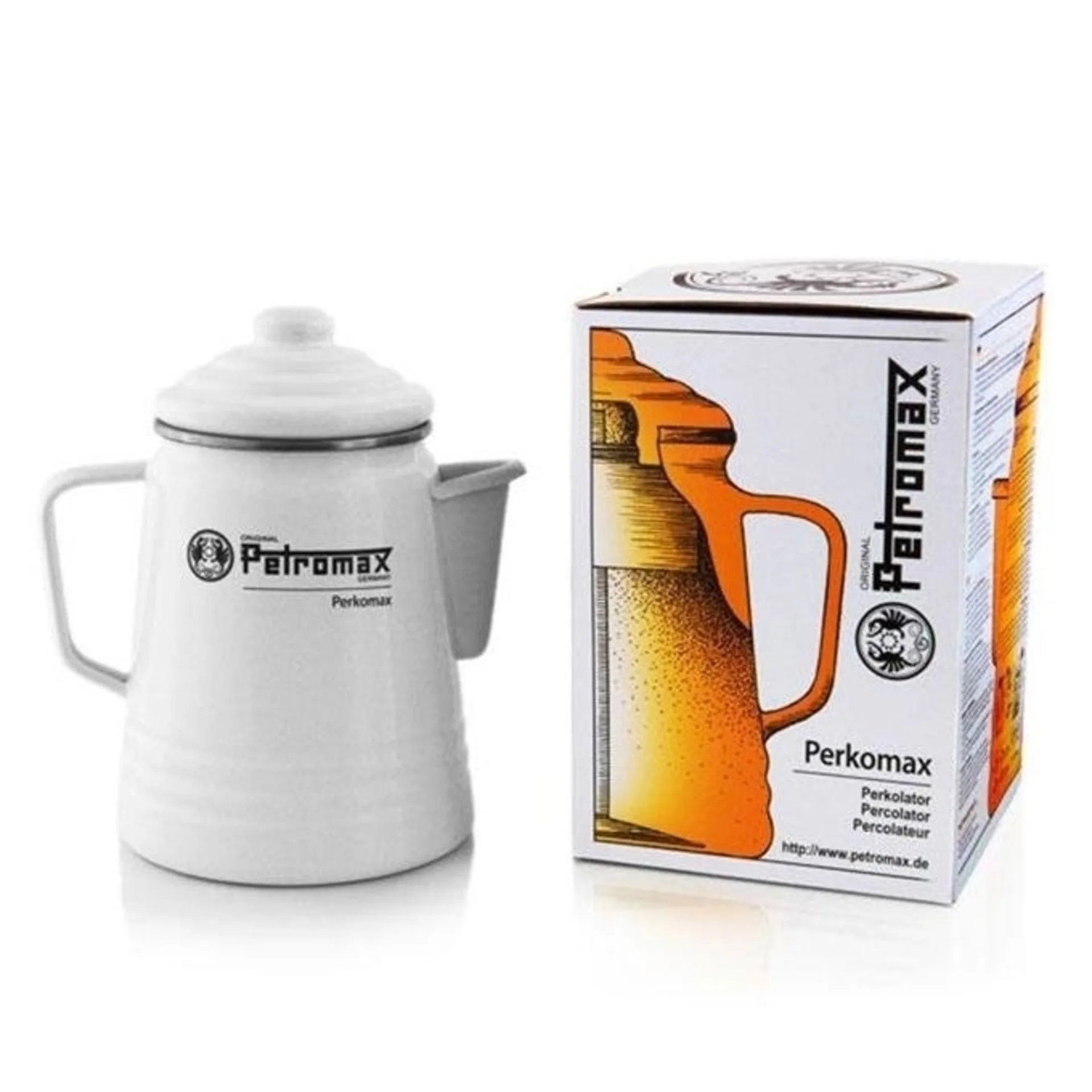 Petromax Perkomax Tee und Kaffee Perkolator 1,3 Liter weiß Petromax Perkomax Tee und Kaffee Perkolator 1,3 Liter weiß