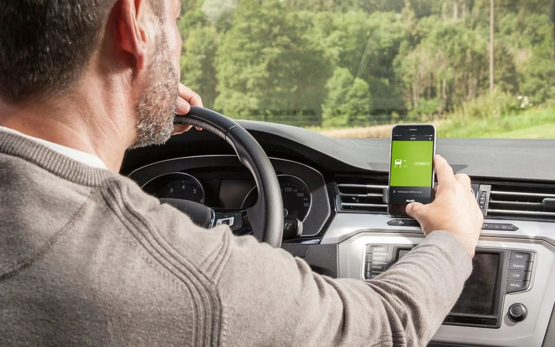Boîte AL-KO 2LINK avec technologie Bluetooth