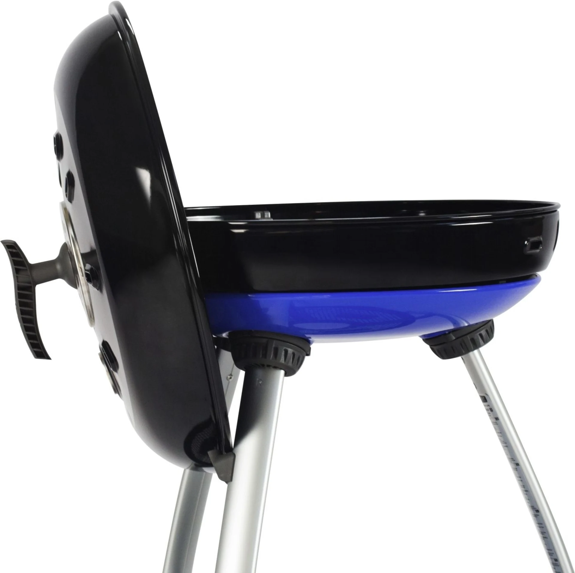 Cadac Gasgrill Carri Chef 50 mbar mit BBQ/Plancha, Topfständer und Deckel