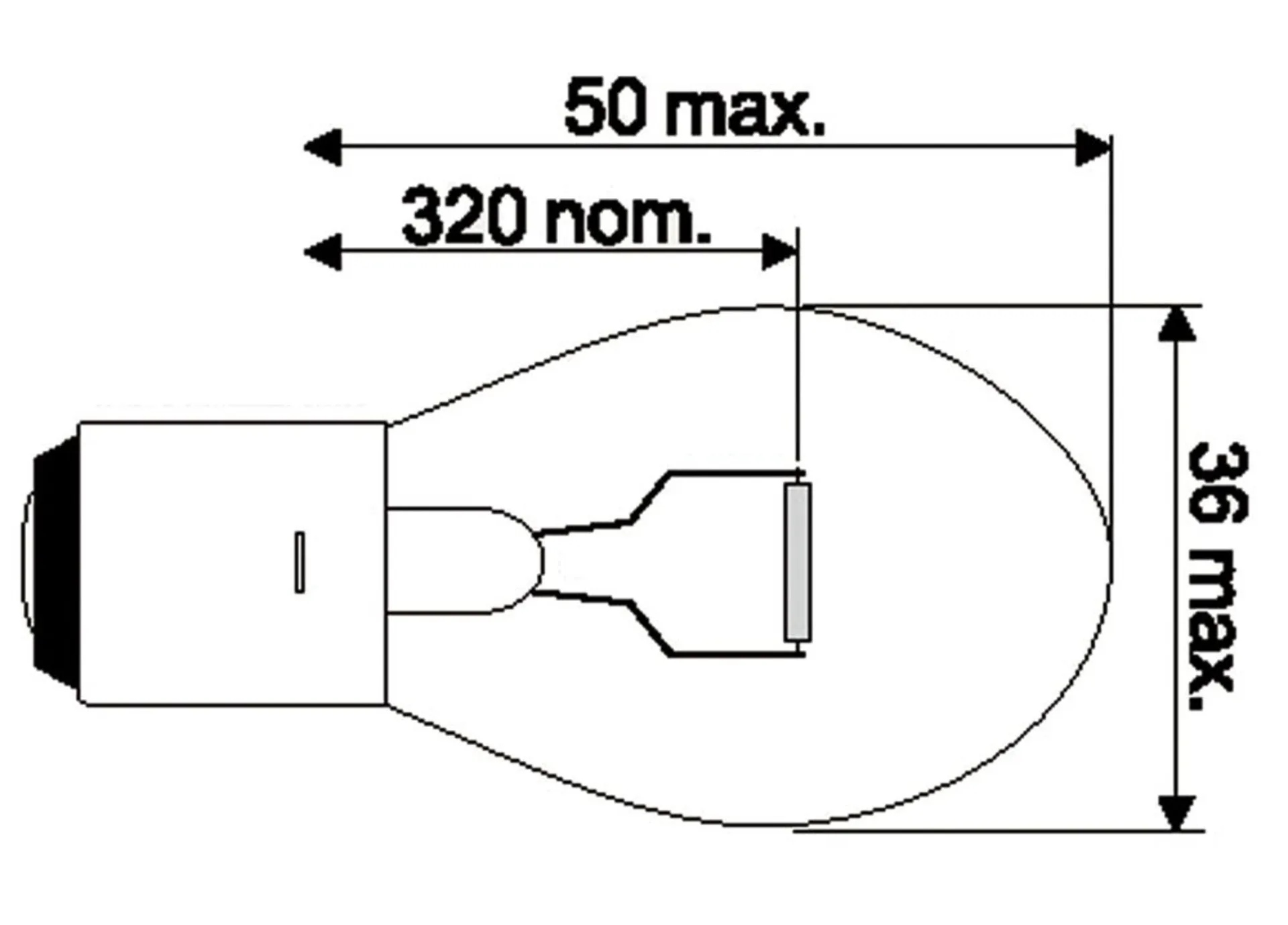 Jahn Glühlampe BA20s 24V 35W 24V 35W