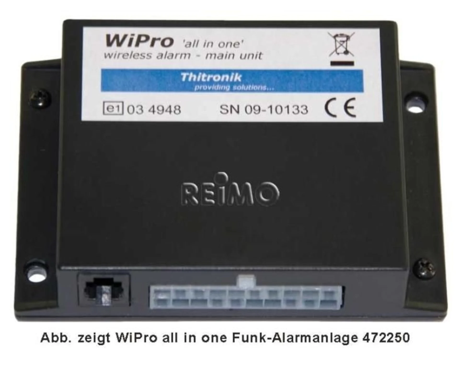 Funk-Alarm WiPro all in one für Iveco Daily ab 2006 mit sicherheitscodierten Funkmagnetkontakten