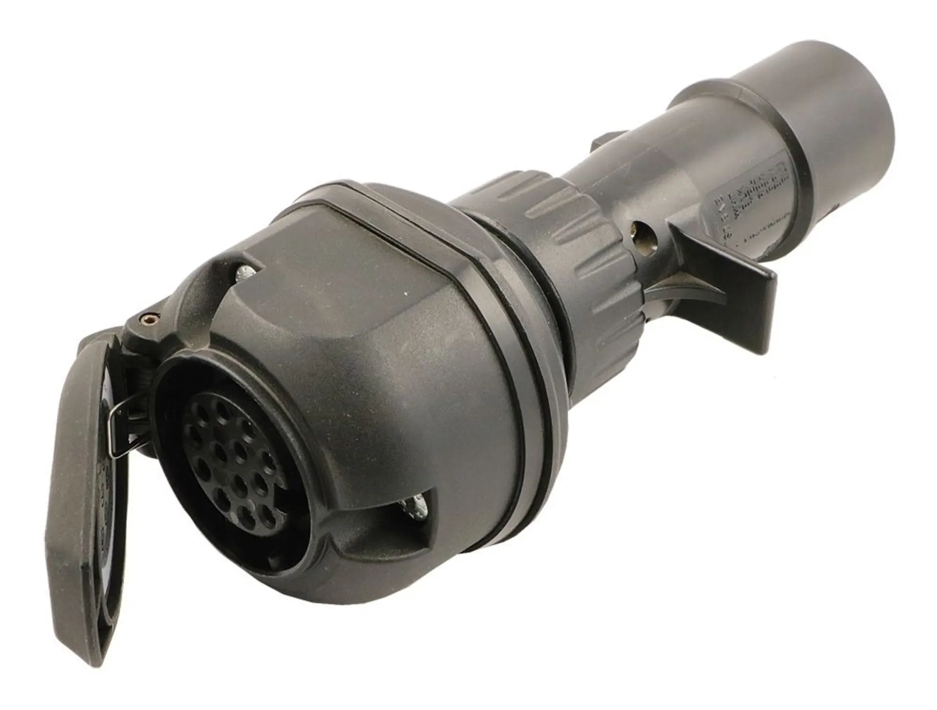Adaptateur de convertisseur de tension 7->13 broches : de 7 broches Euro-N 24 V vers 13 broches 12 V