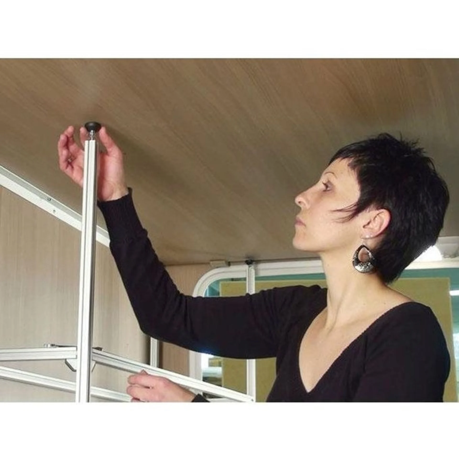Abenteuer Caravan Regalsystem L120 inkl. 9 Stapelboxen