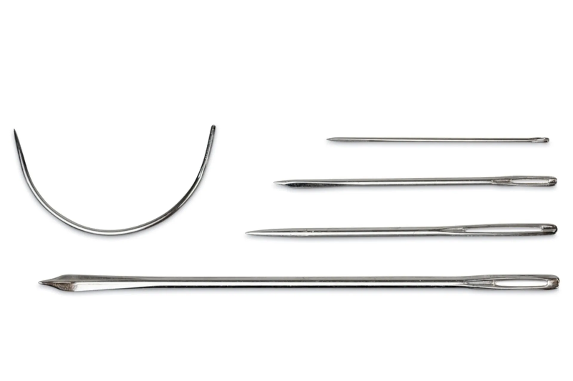 Verschiedene Nähnadeln