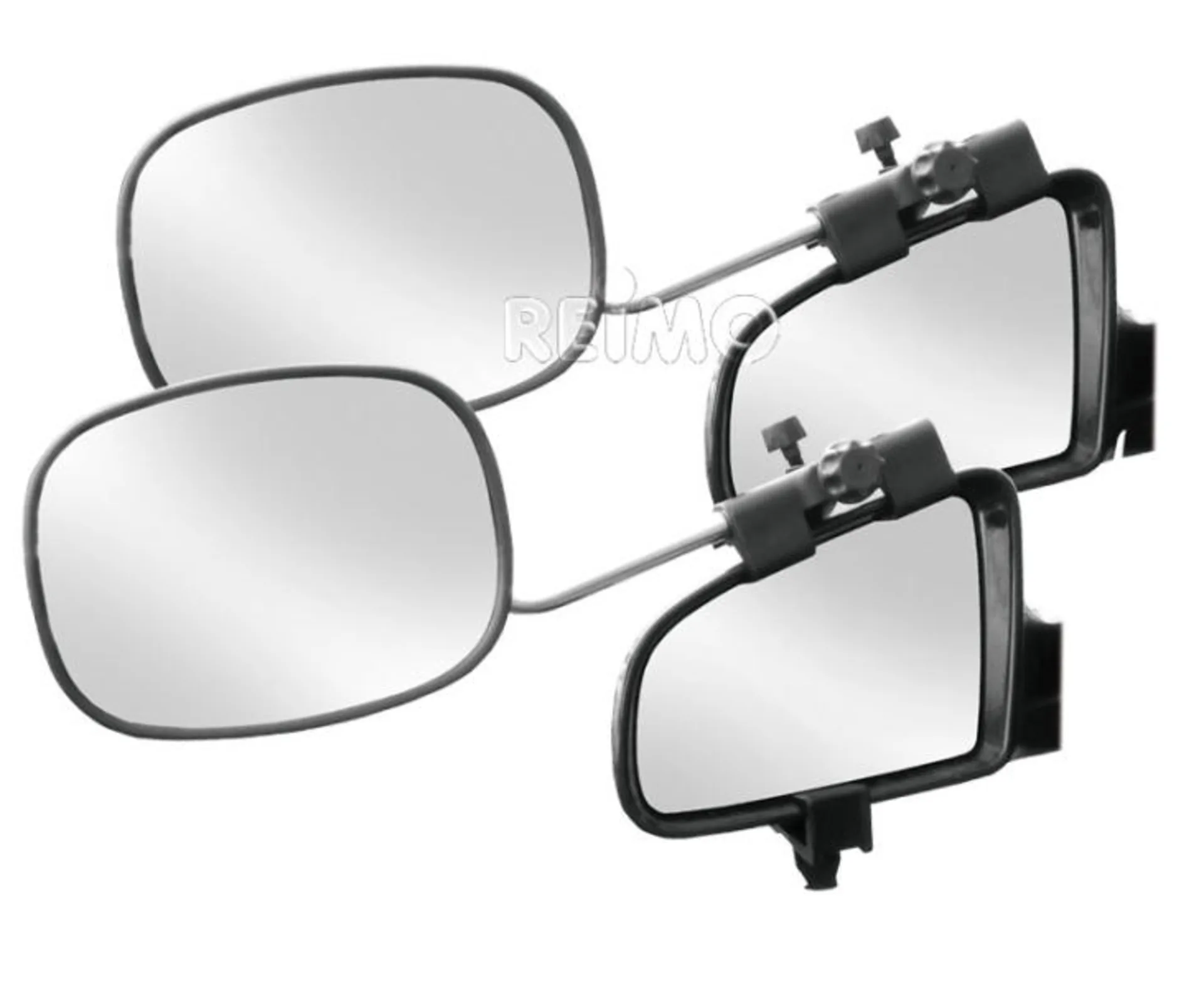 Miroir adhésif Colt avec verre sphérique (2 pièces)