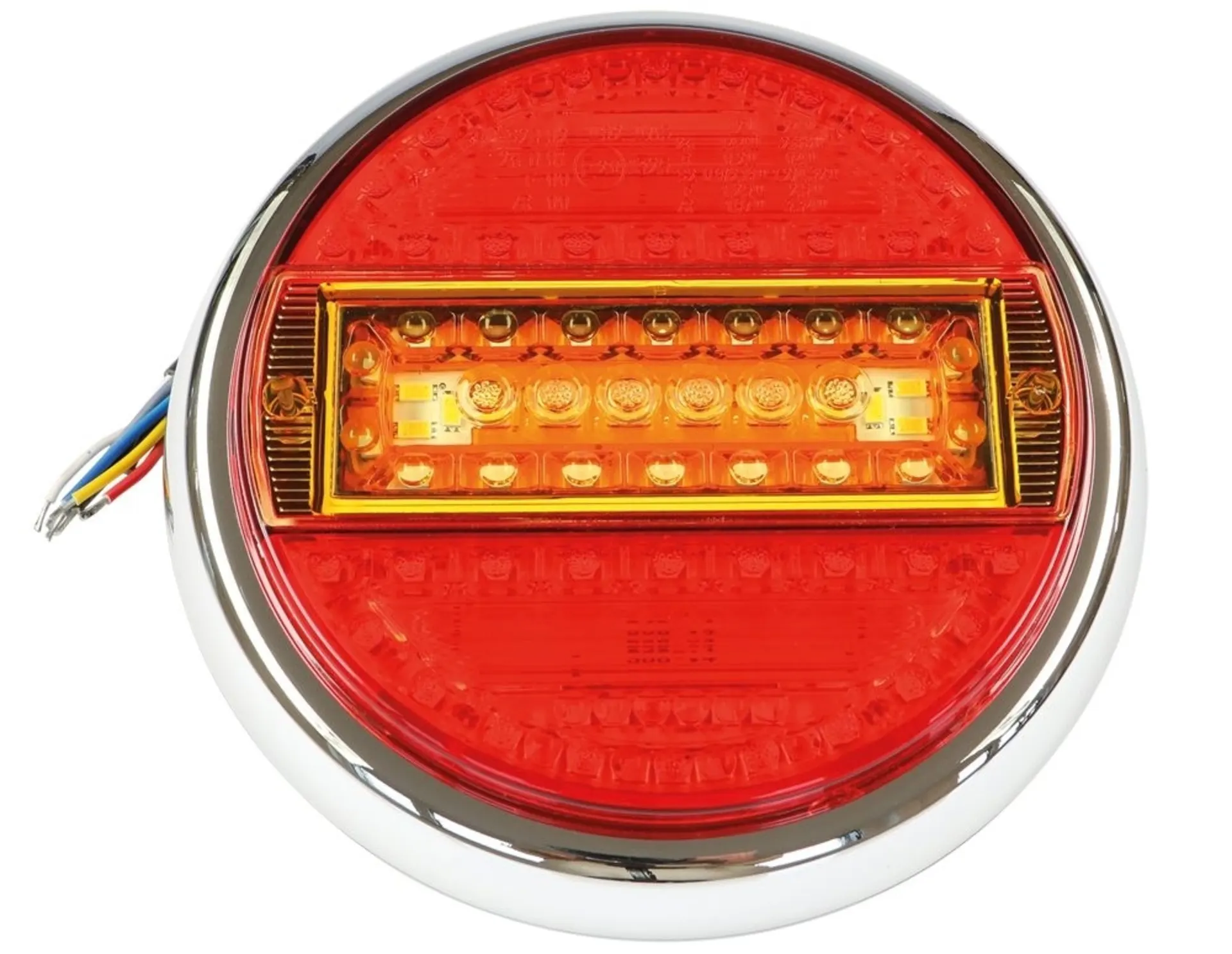 WAS - LED-Schlussleuchte 12/24V ø 140mm