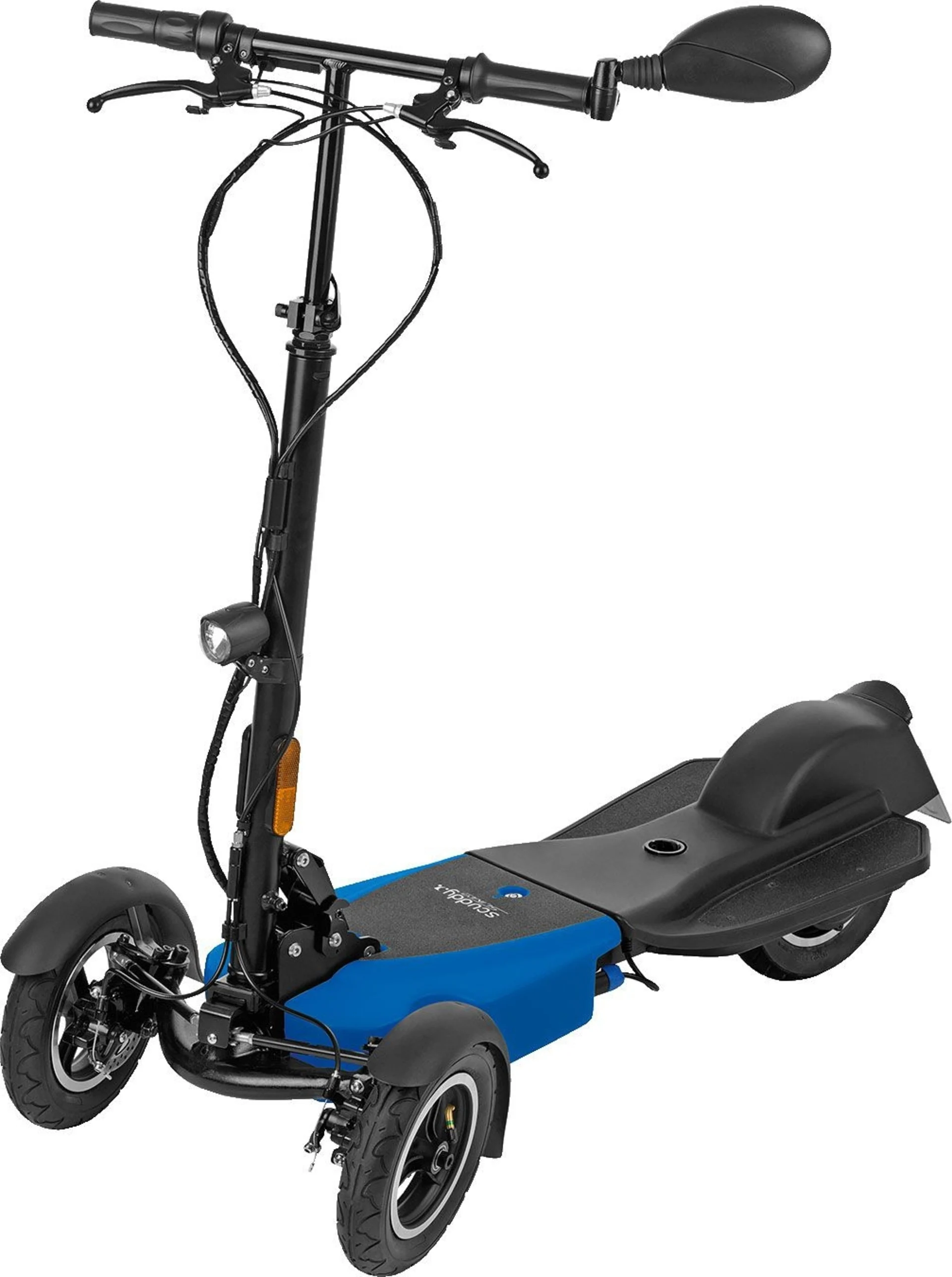 Scuddy Slim V3 trottinette électrique pliante bleue