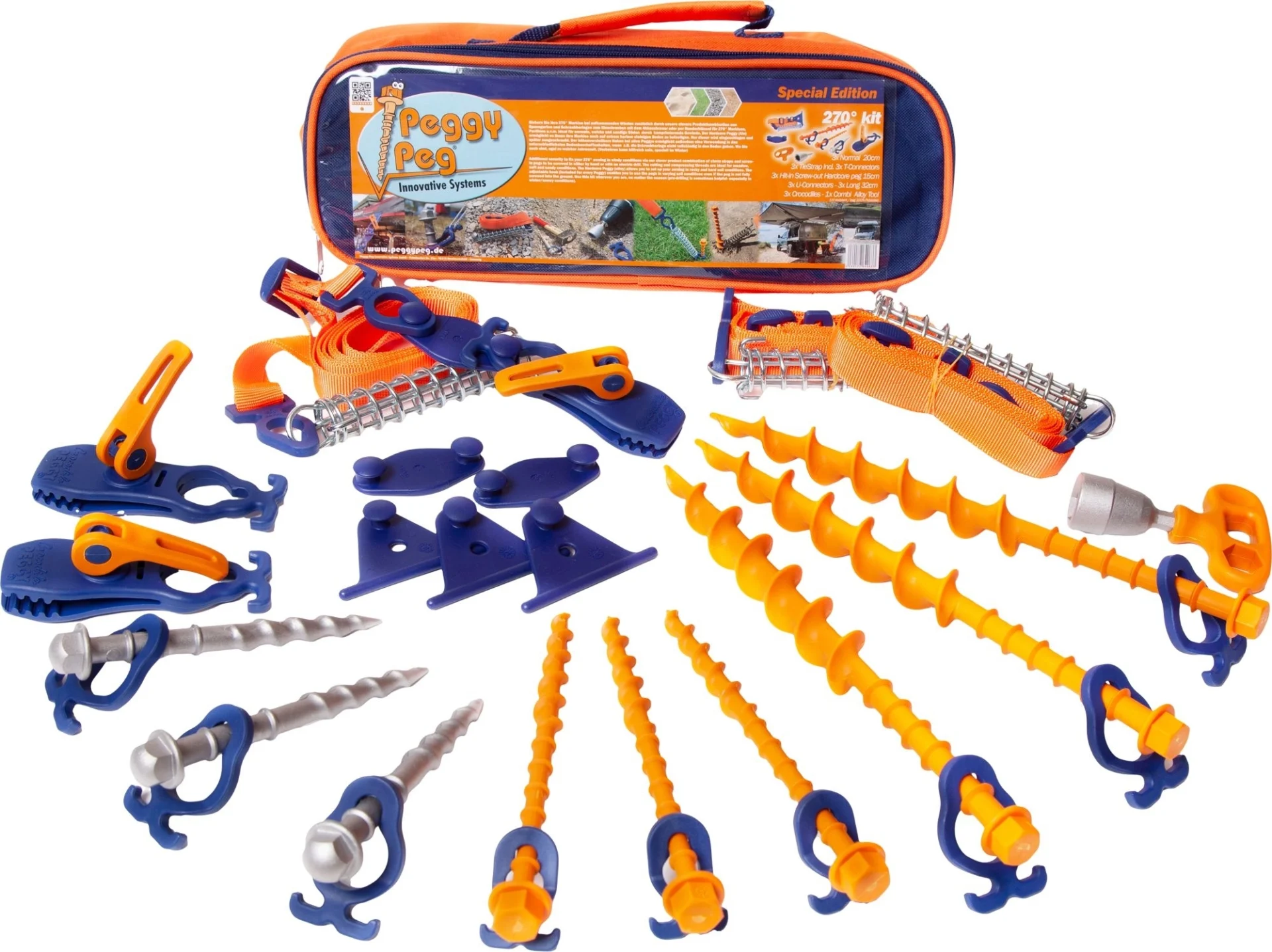 Peggy Peg Abspannset 270°