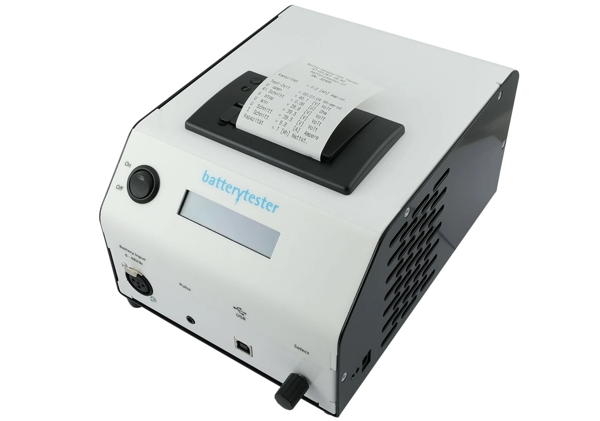 Batterietester Lithium Ionen Akkus, 6 - 48 V
