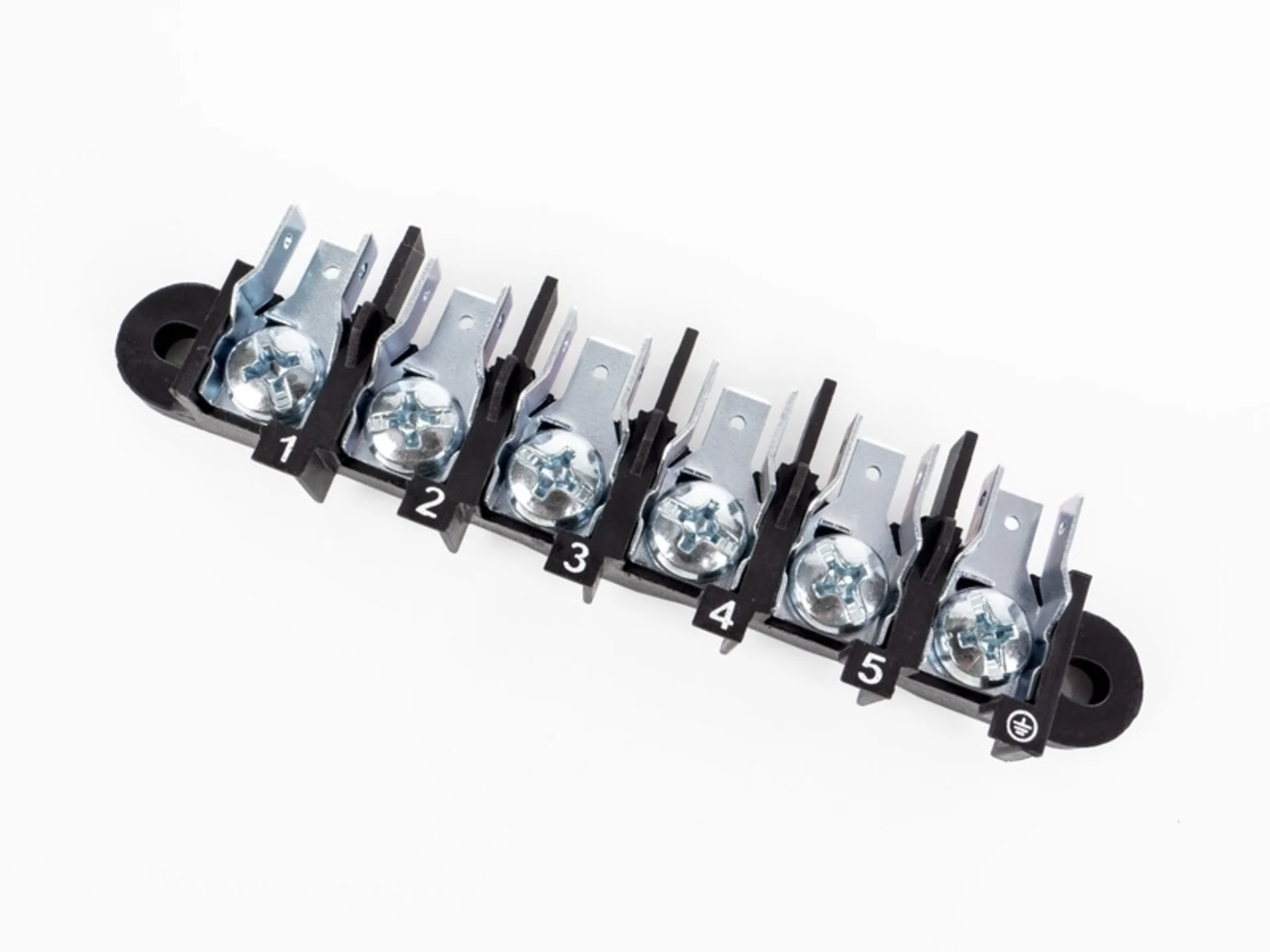 Répartiteur de batterie 6 pôles pour section de câble jusqu'à 6mm²