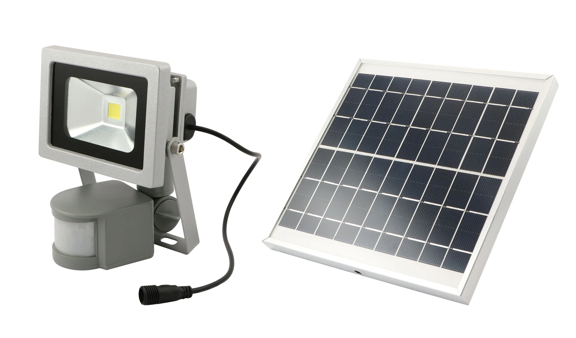 LED-Akku-Strahler 10 W mit Bewegungssensor
