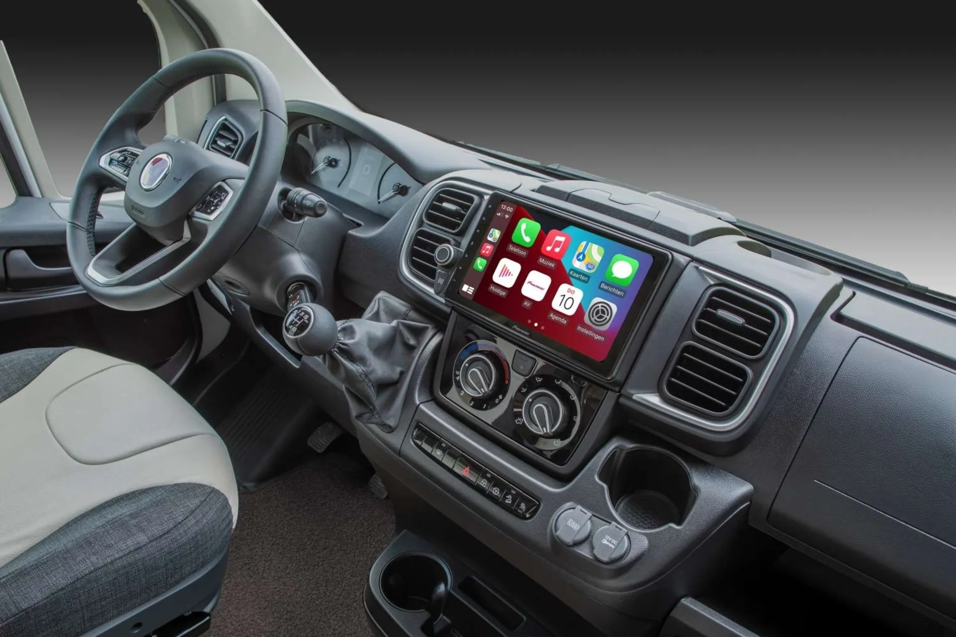 Pioneer AVIC-Z1000 DAB+ Multimediasystem inkl. Bluetooth 9 Zoll Fiat Ducato 8 LFH3