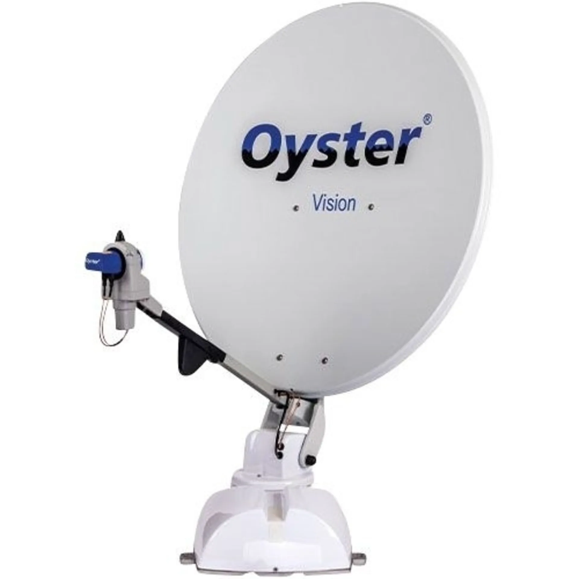 Ten Haaft Oyster Vision 85 vollautomatische Sat Anlage Twin-LNB SKEW 85 cm