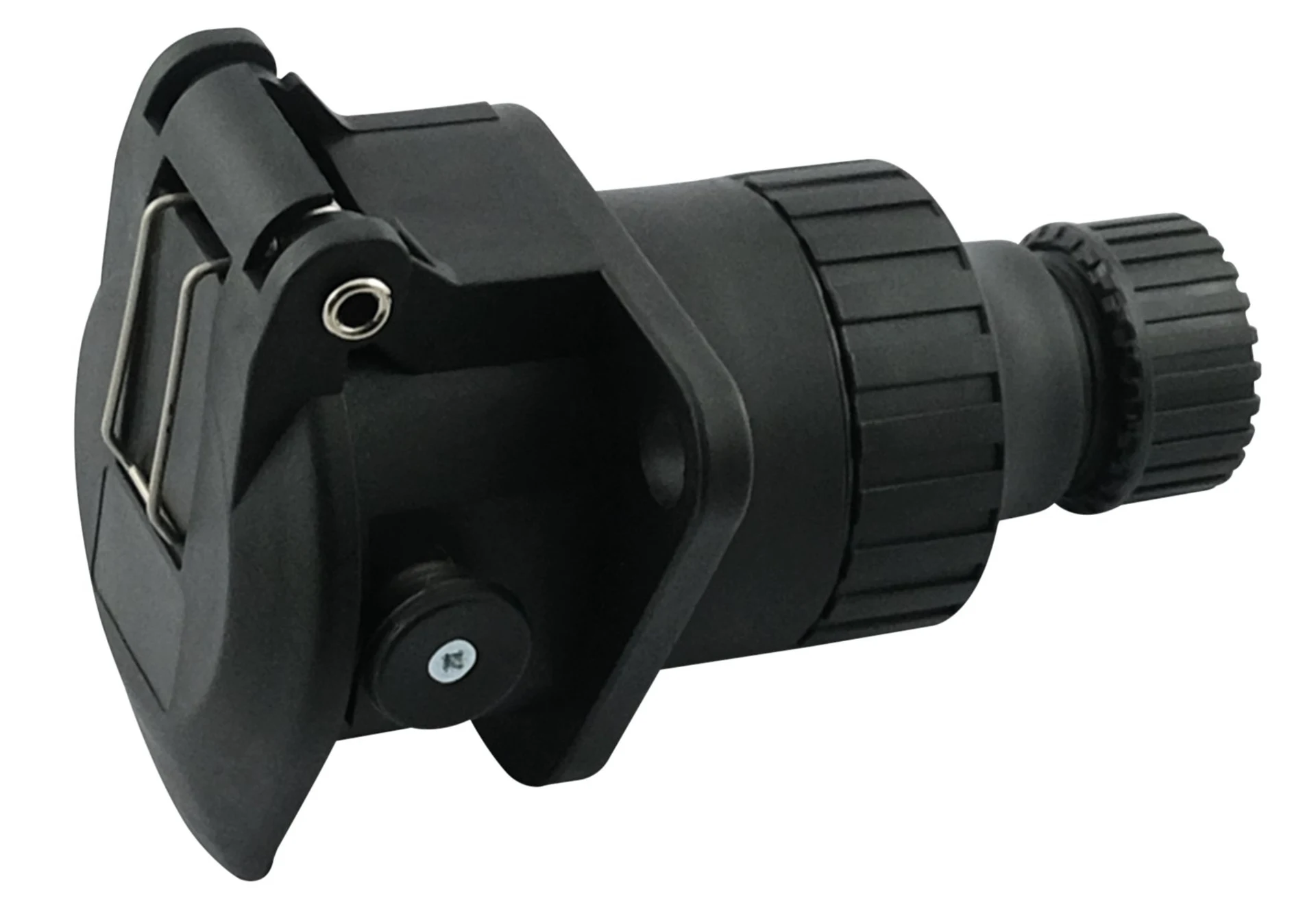 Prise ABS/EBS à 7 broches, 24 V, contacts à vis ADR/GGVS, diamètre du câble : 13,0 - 15,5 mm