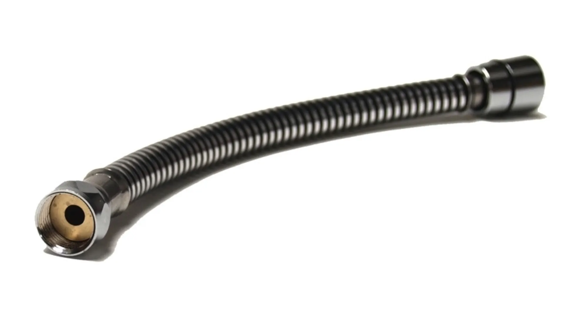 Tuyau de douche avec effet métallique, 1.6m de long, raccord 1/2 pouce