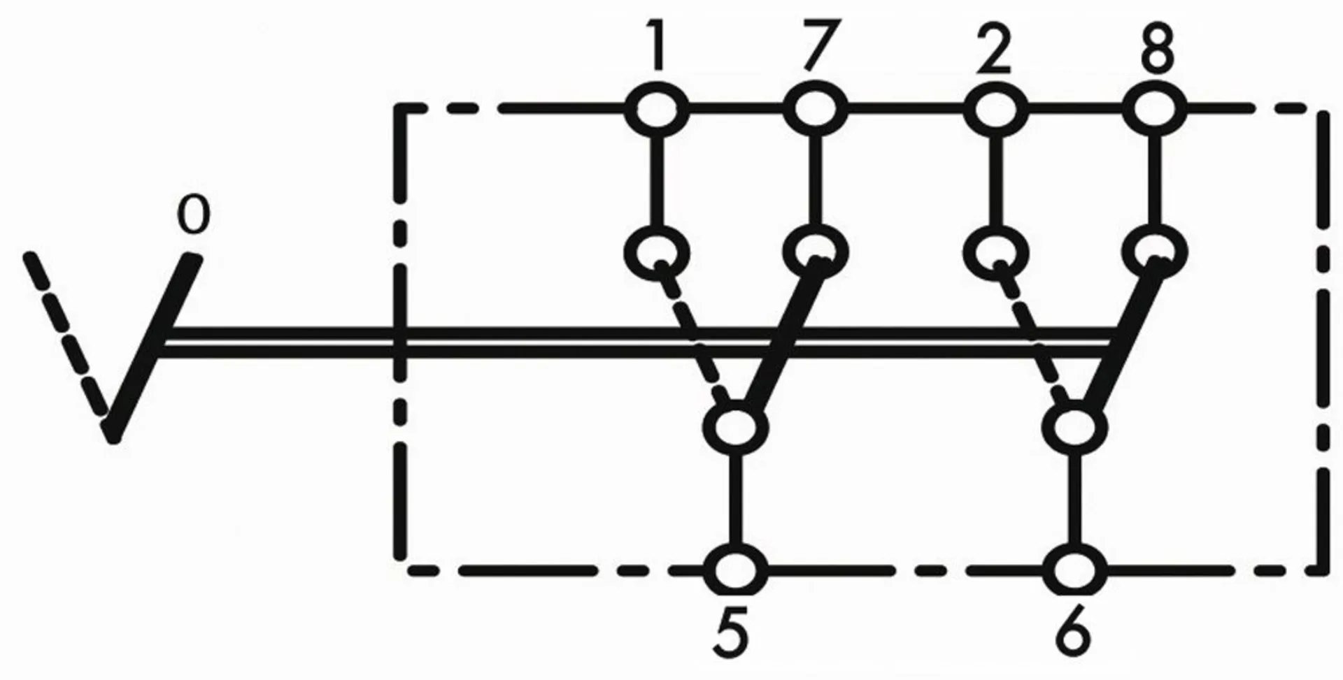 Doppel-Umschalter Metallh. 1-2 *wasserfest* 12V15A, 24V10A, Betätigungsseite abgedichtet!