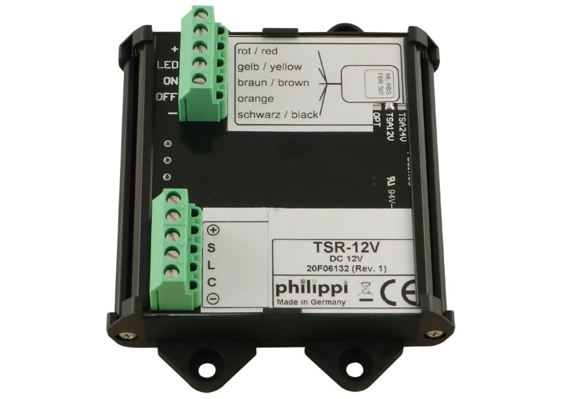 Interface de commande pour coupe-batterie 12 V
