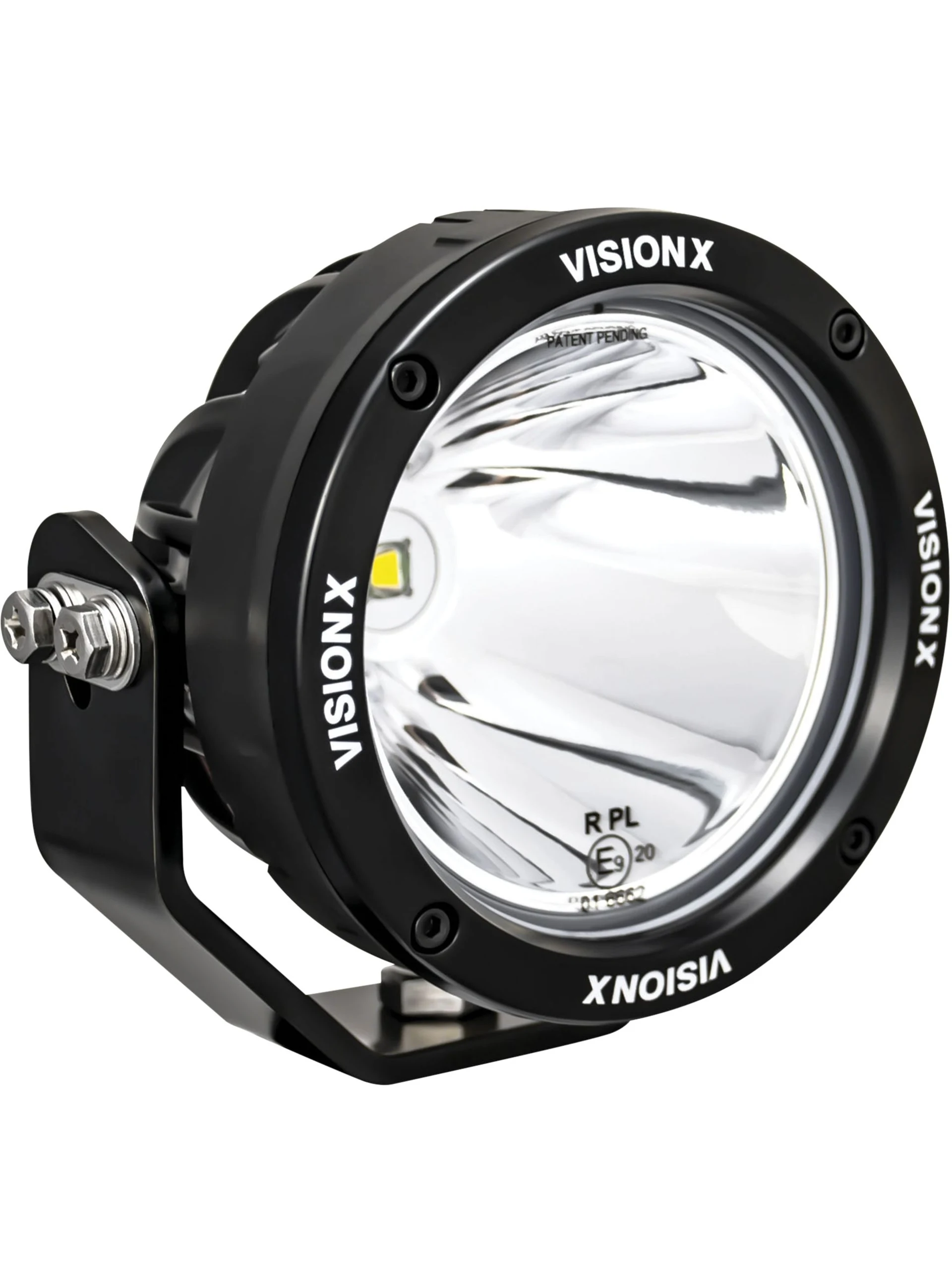 Vision-X Cannon 2, projecteur LED longue portée extrême 40 W, 12/24 V, 4,7 pouces (ø 117 × 94 mm), 2 100 lm, homologué, réf. 20
