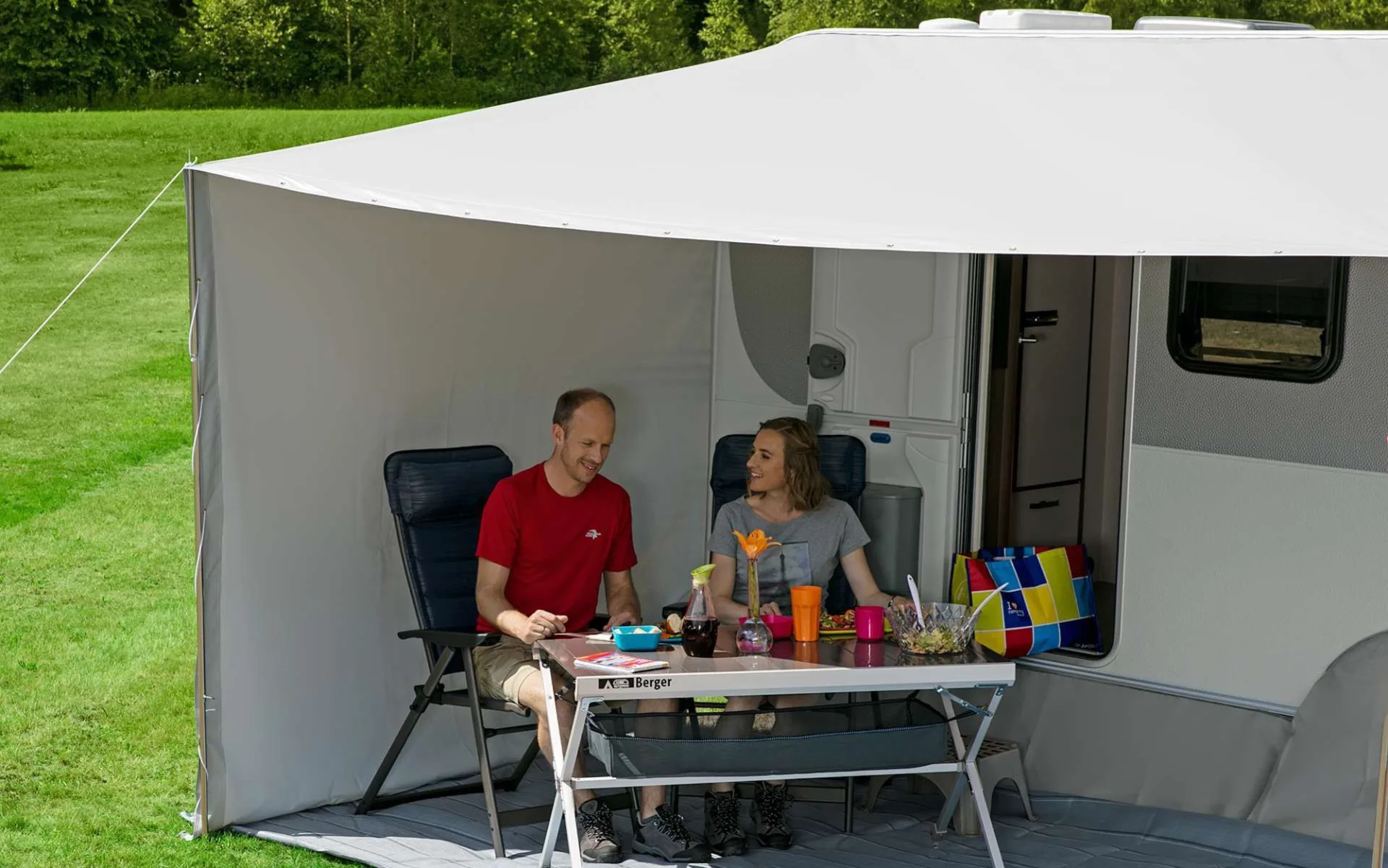 Berger Vario Sonnenvordach 800 x 240 cm