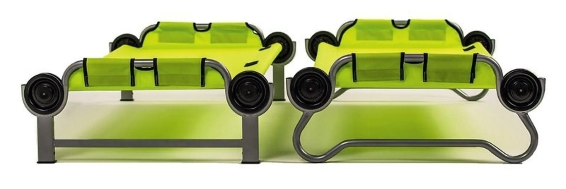 Kids-O-Bunk Etagenbett für Kinder in lime-grün