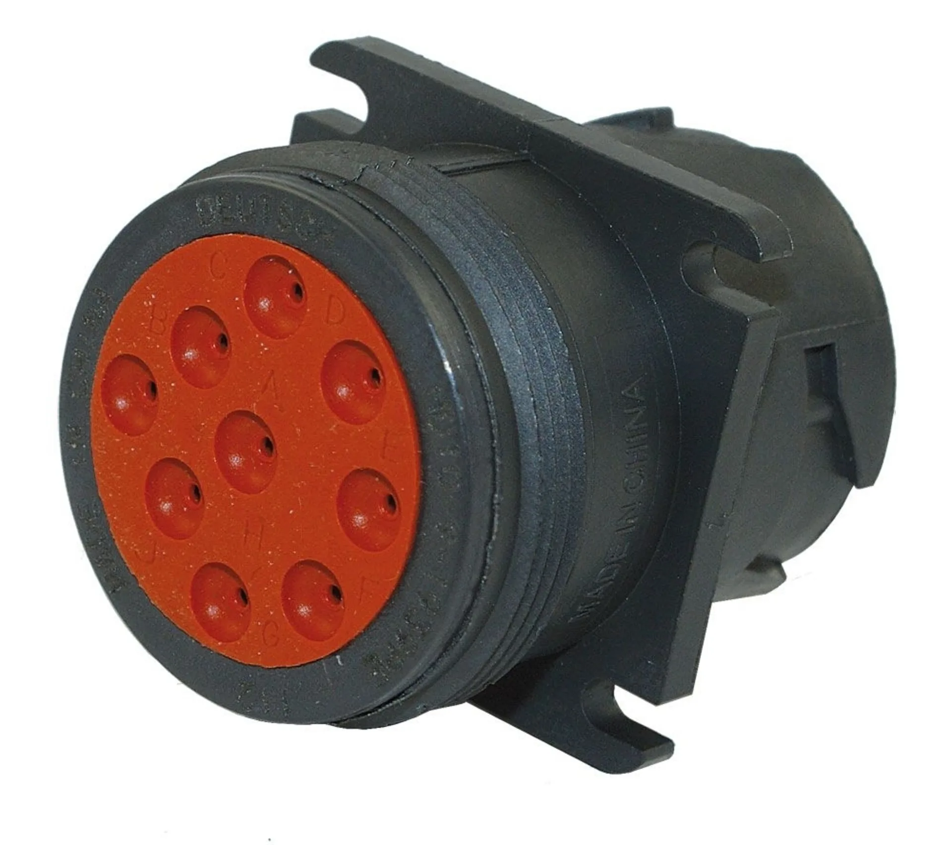 "Deutsch" - Steckdose 9-pol. Diagnosestecker für ISO-Bus System bei Landw. Fzg.