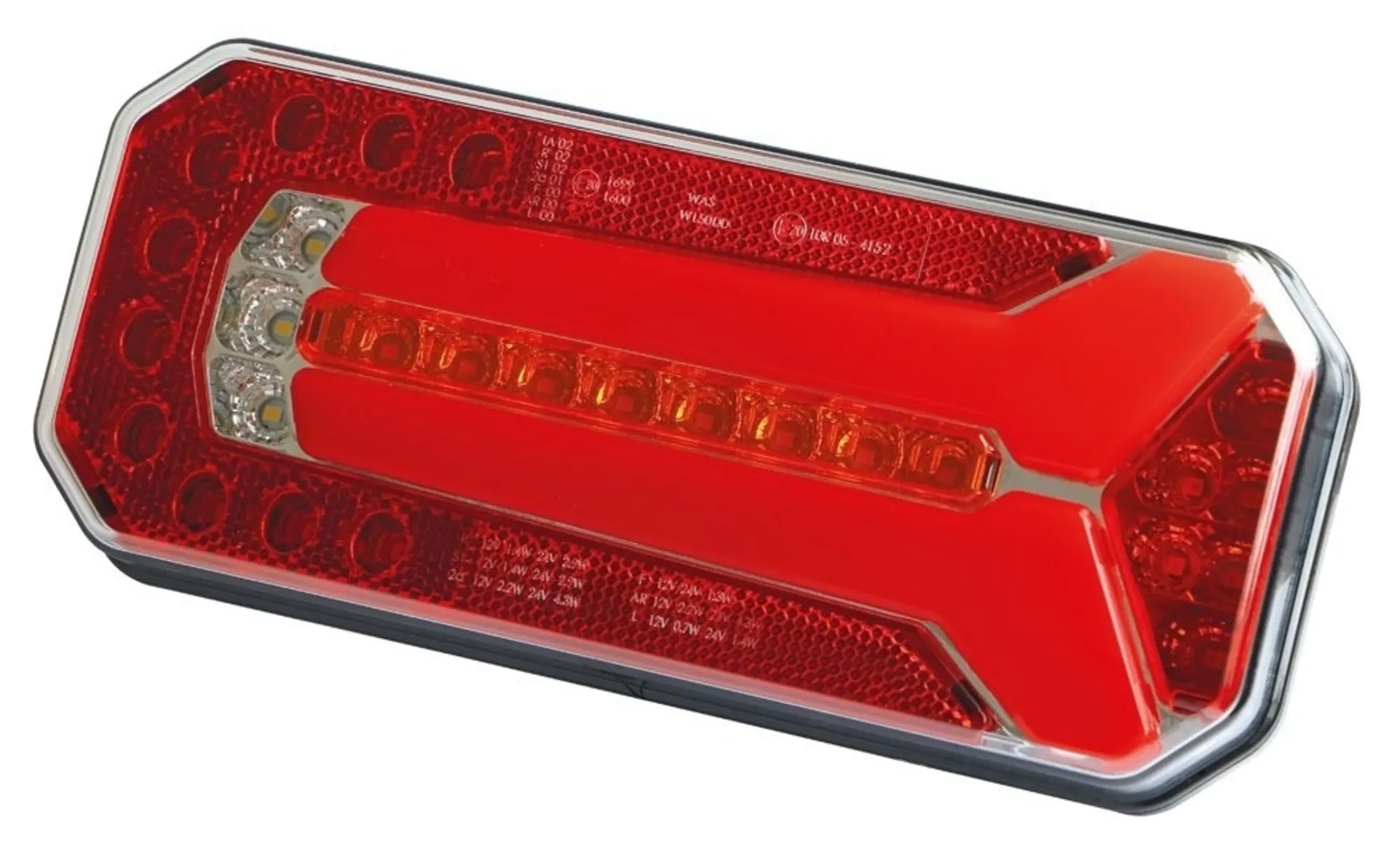 WAS - LED-Schlussleuchte 12/24V rechts