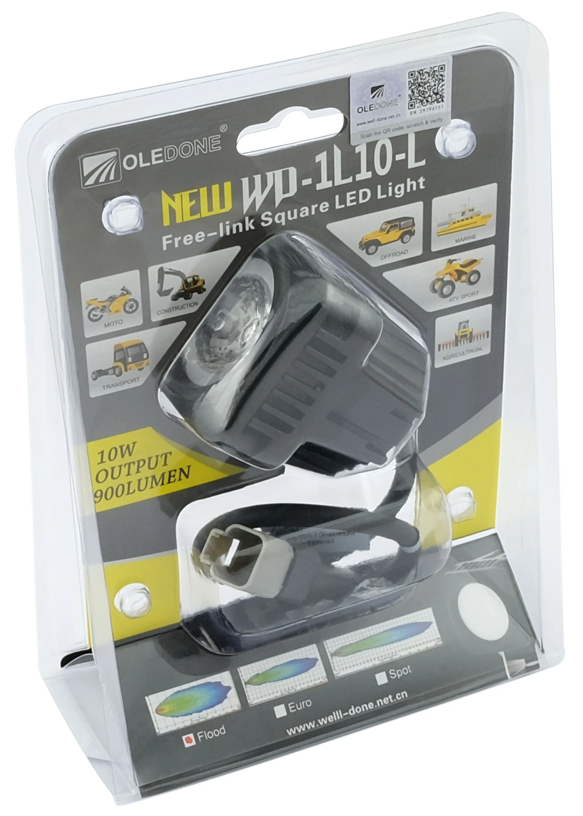 OLEDONE - LED-Arbeitsscheinw. 12/24 V