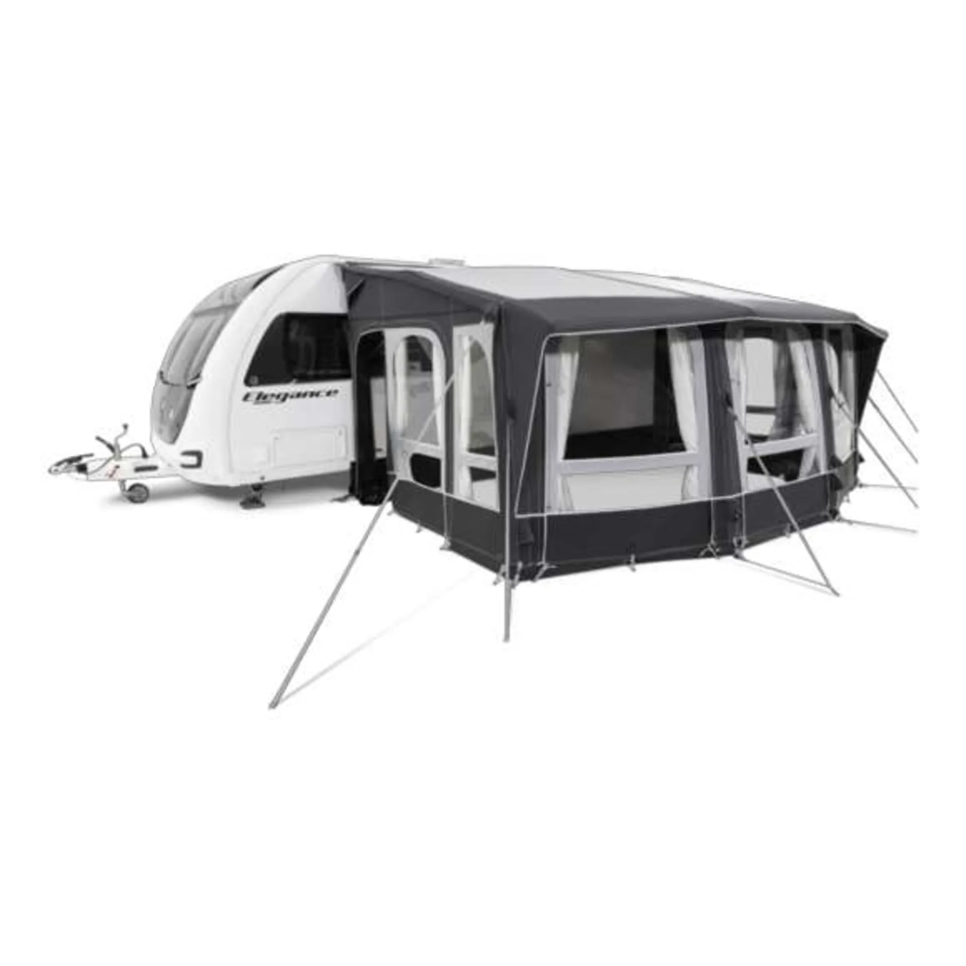 Dometic Ace AIR All-Season 400 S Auvent statique gonflable Hauteur de montage 235 - 265 cm Largeur 4 m