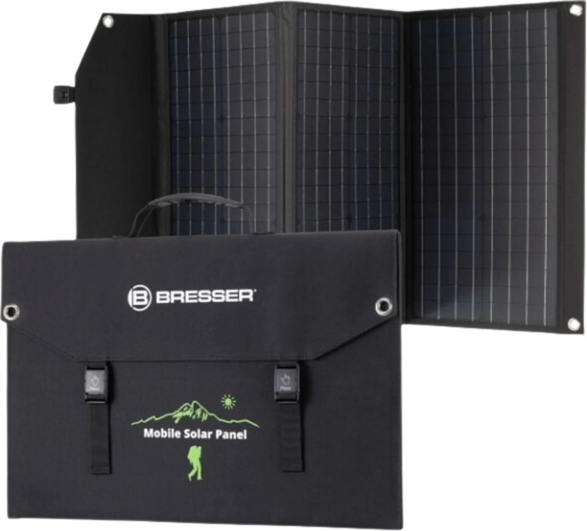 Panneau solaire portable Bresser 90 watts avec port USB