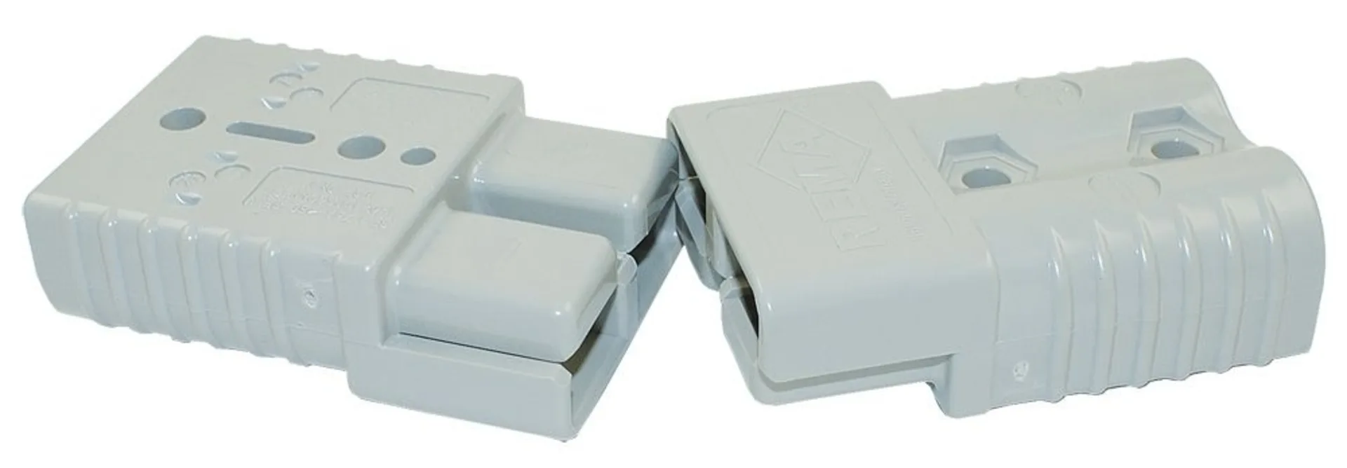 1 Stk. Stecker REMA 2-pol 35 - 50 mm2 grau 2-pol / 35 - 50 mm2 / 175 A / 8 x 5.5 cm