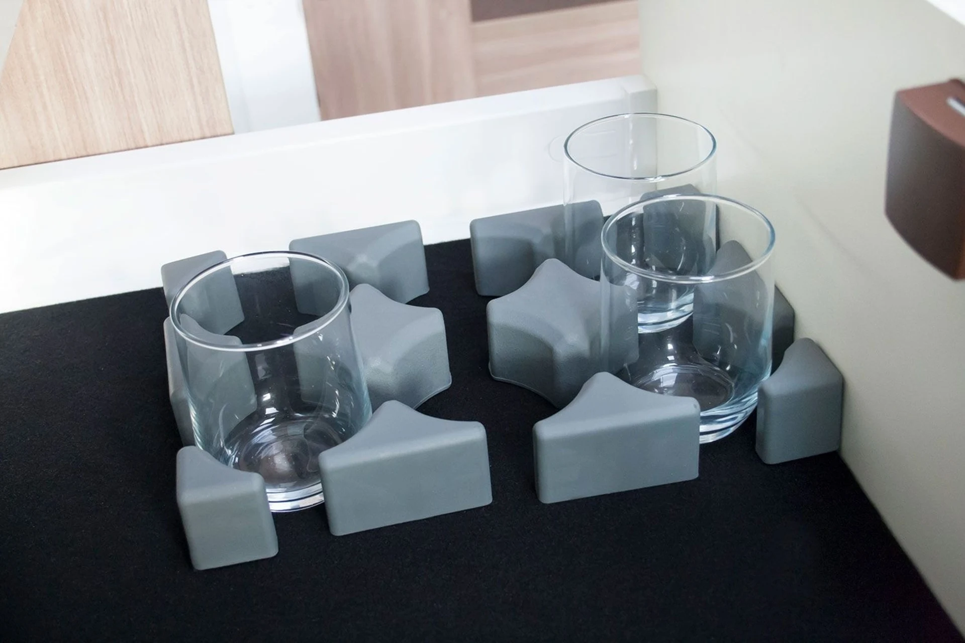 Purvario by Dörr Vario System Modul 1 6er Glas- / Tassenhalter (niedrig)