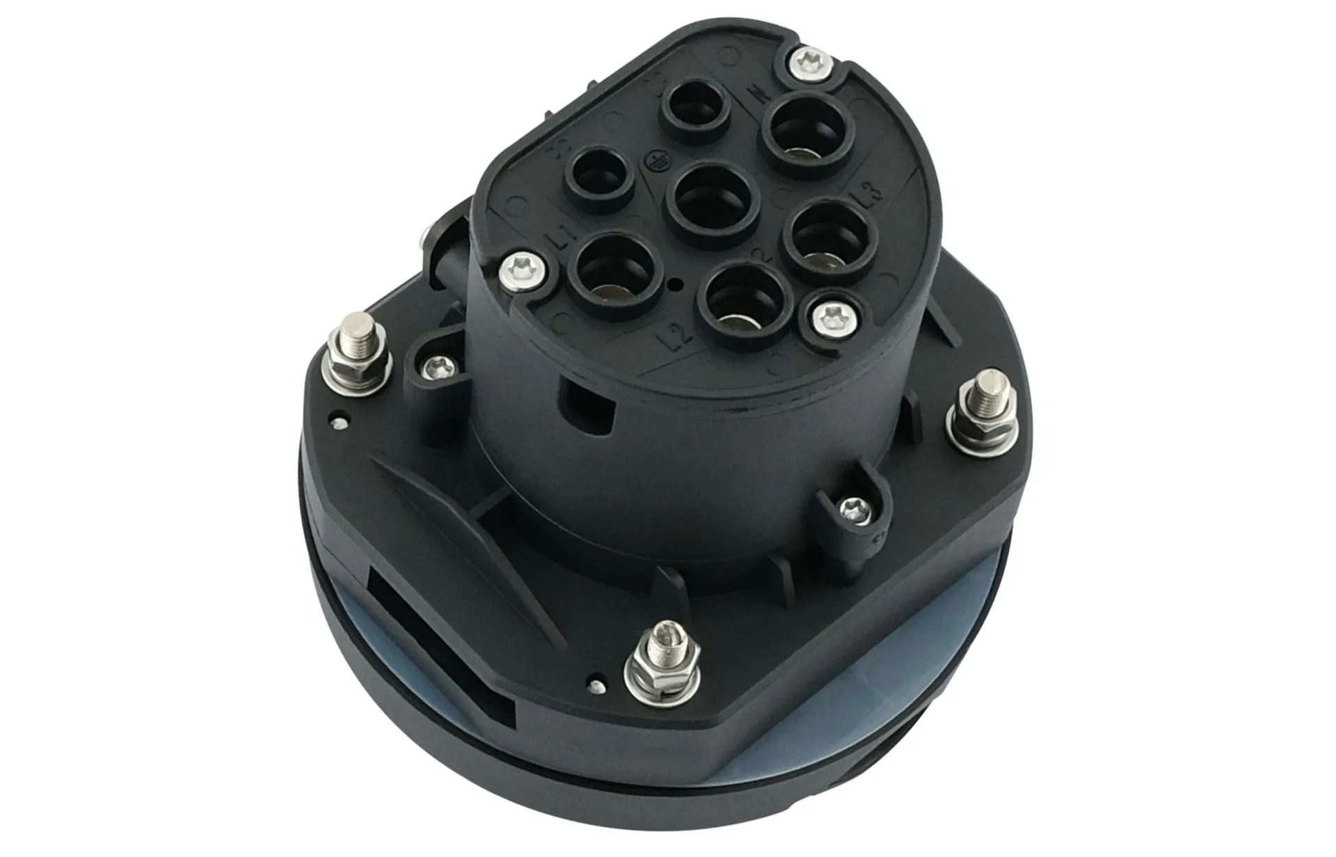 Einbau-Ladesteckdose Typ2 / 63 A 240/415 VAC