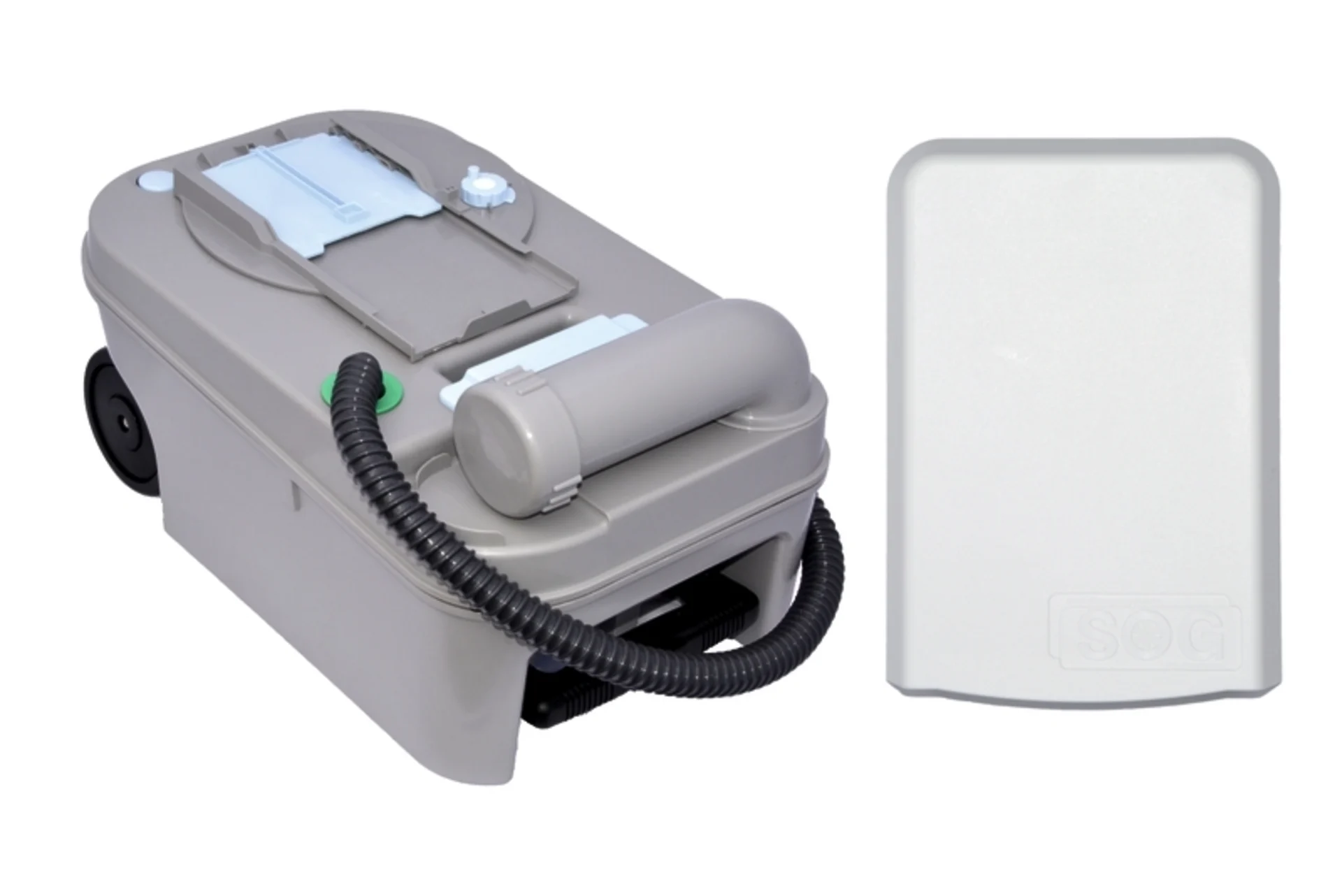 Entlüftungsset 320 S für Seitenwand - Weiß Entlüftungsset 320 S für Seitenwand - Weiß