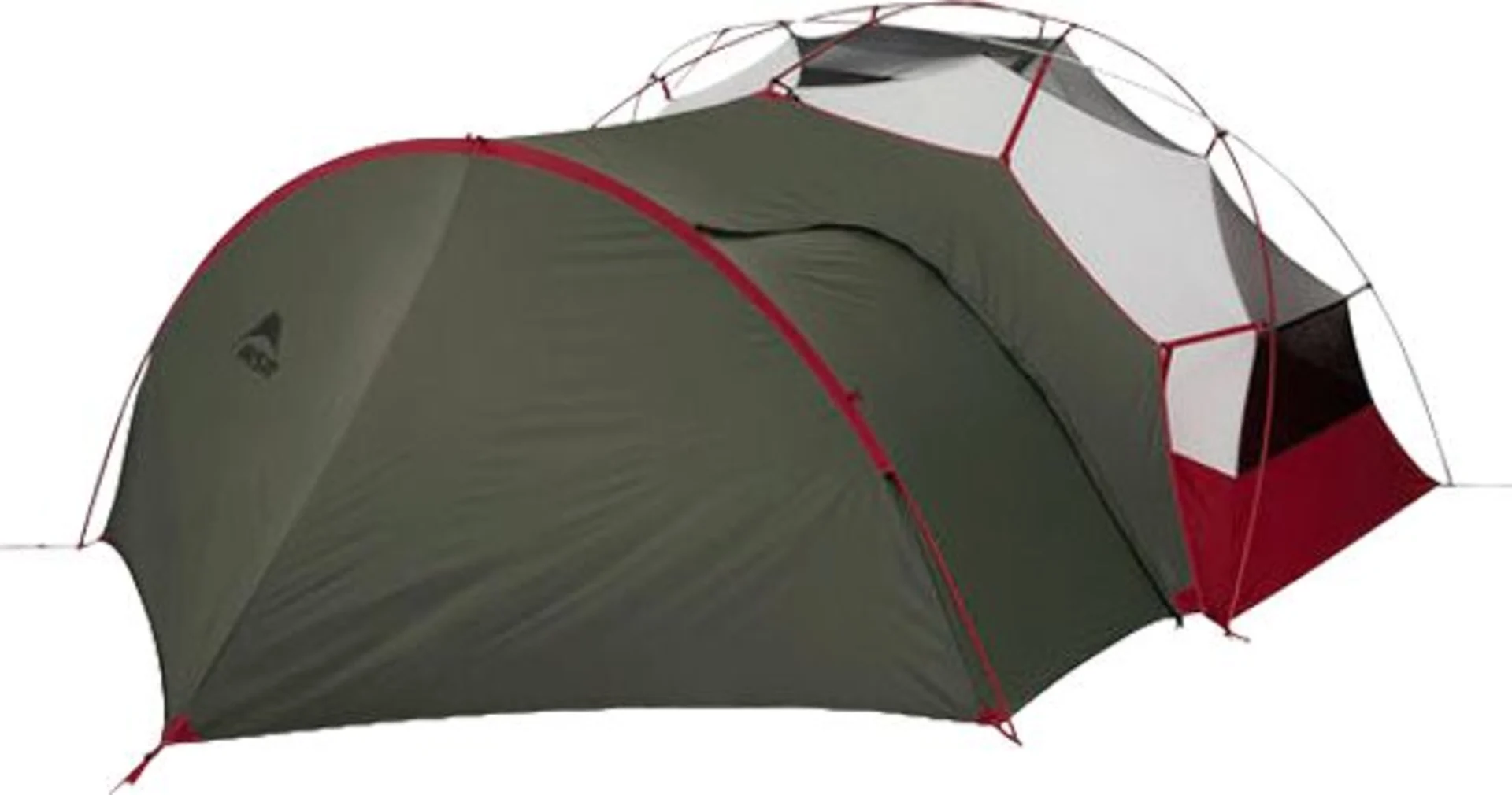 MSR Gear Shed Zelterweiterung für Elixir und Hubba Zelte green